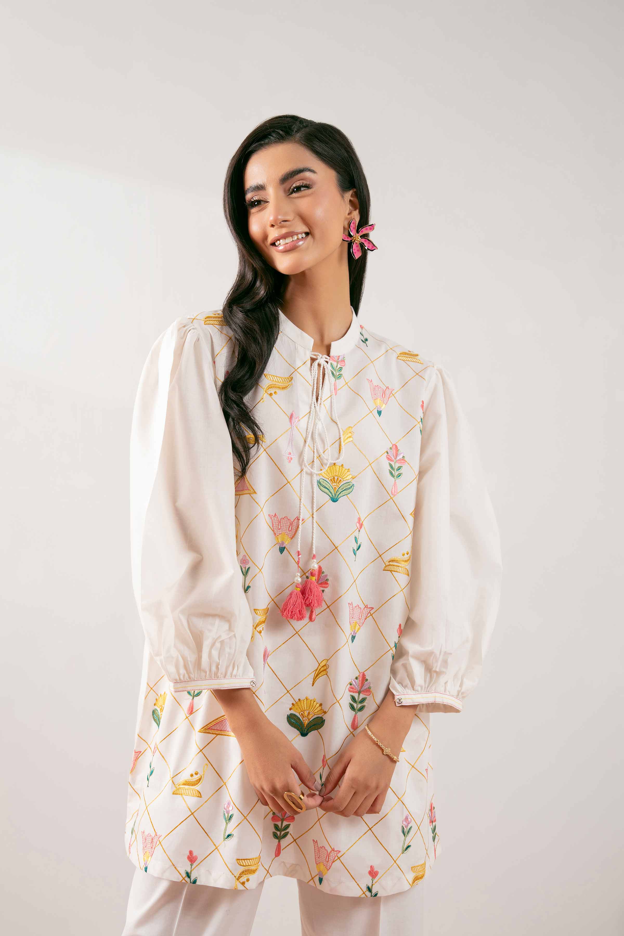 Embroidered Tunic - PS25-175 - Image 4