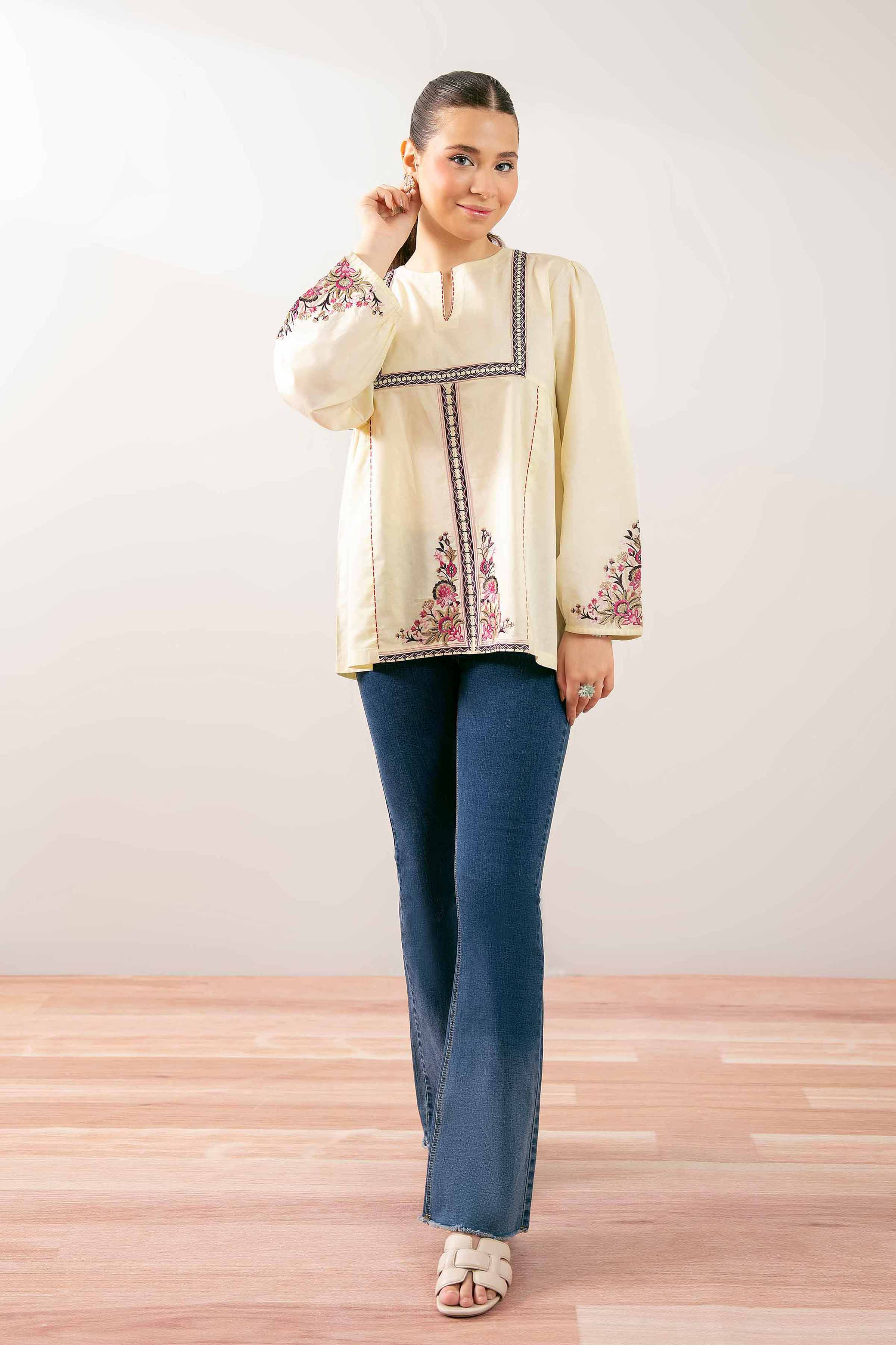 Embroidered Tunic - PS25-176 - Image 2
