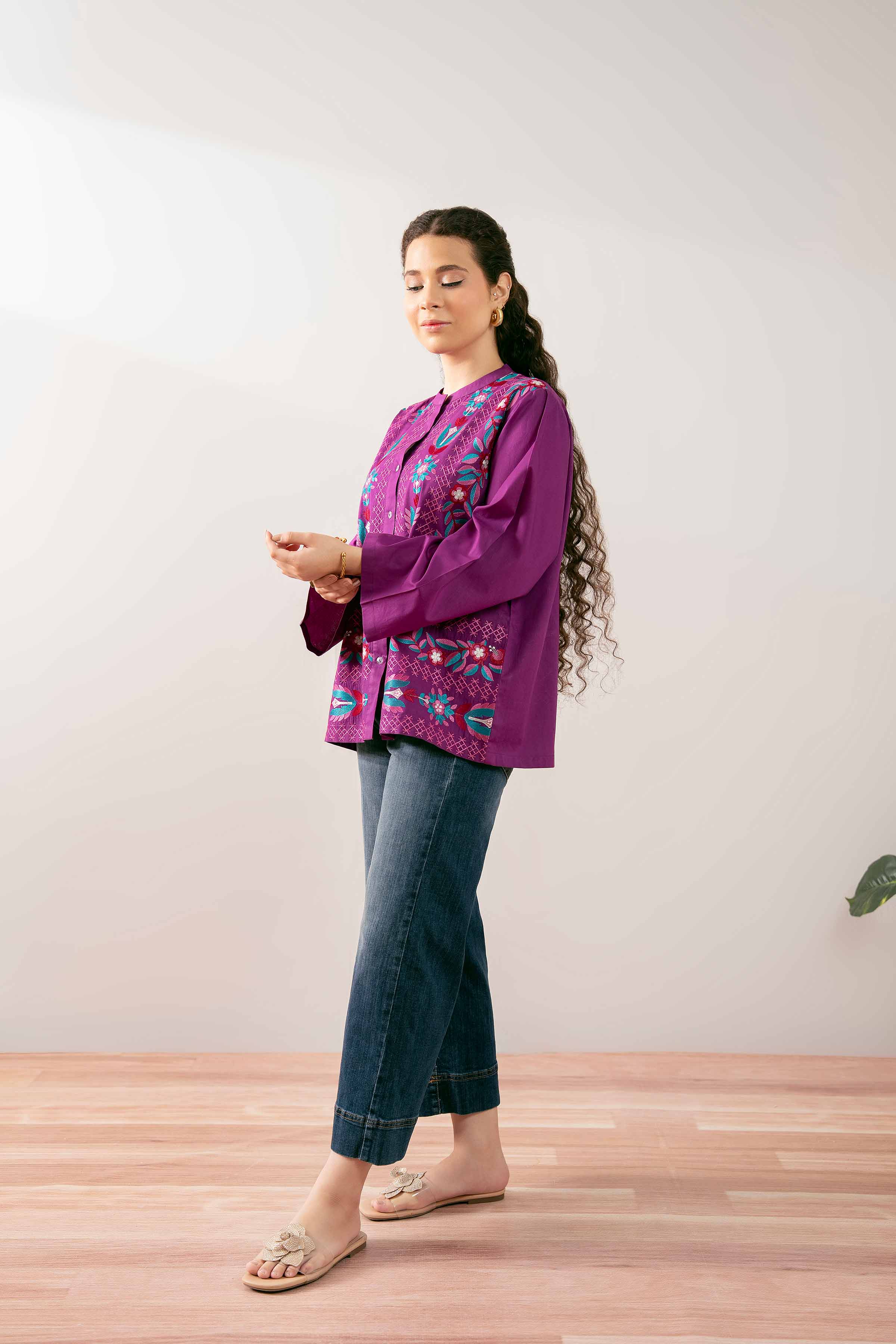 Embroidered Tunic - PS25-202 - Image 4