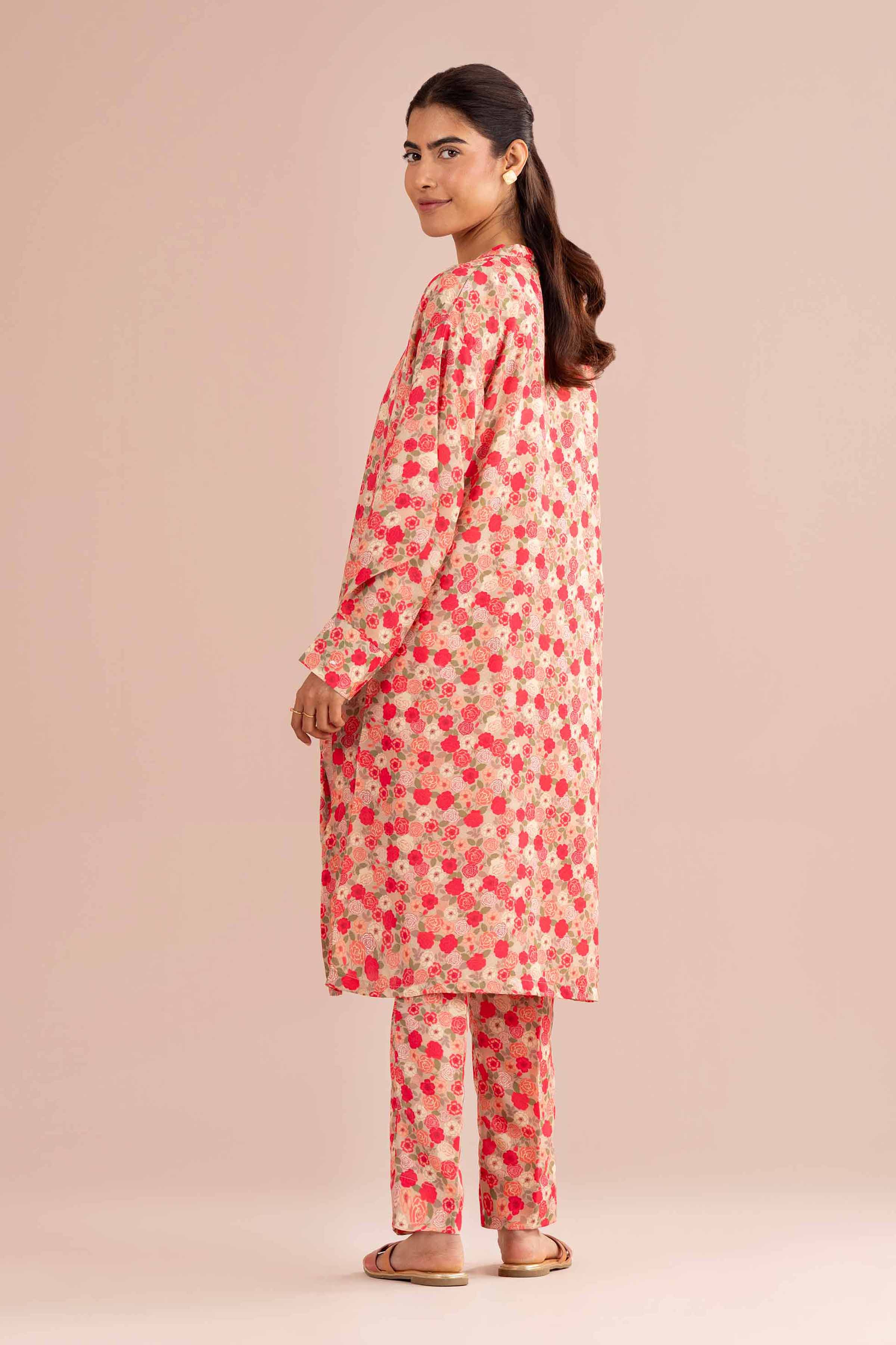 2 Piece - Printed Suit - PS26-83 - Image 3