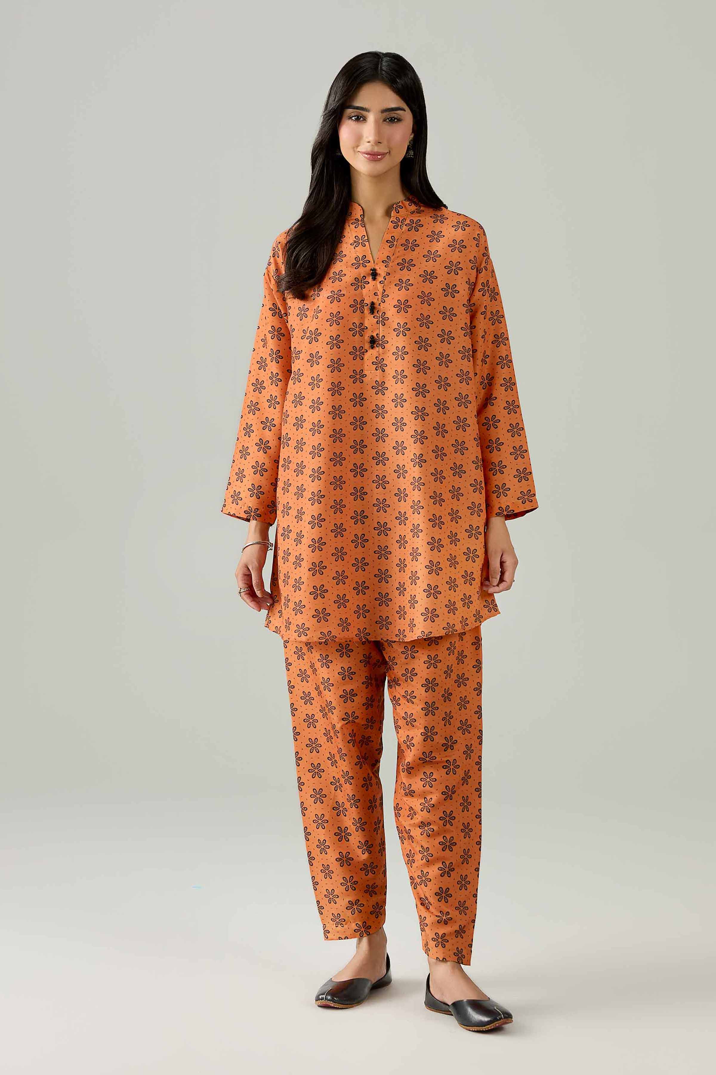 2 Piece - Printed Suit - PS26-93 - Image 3