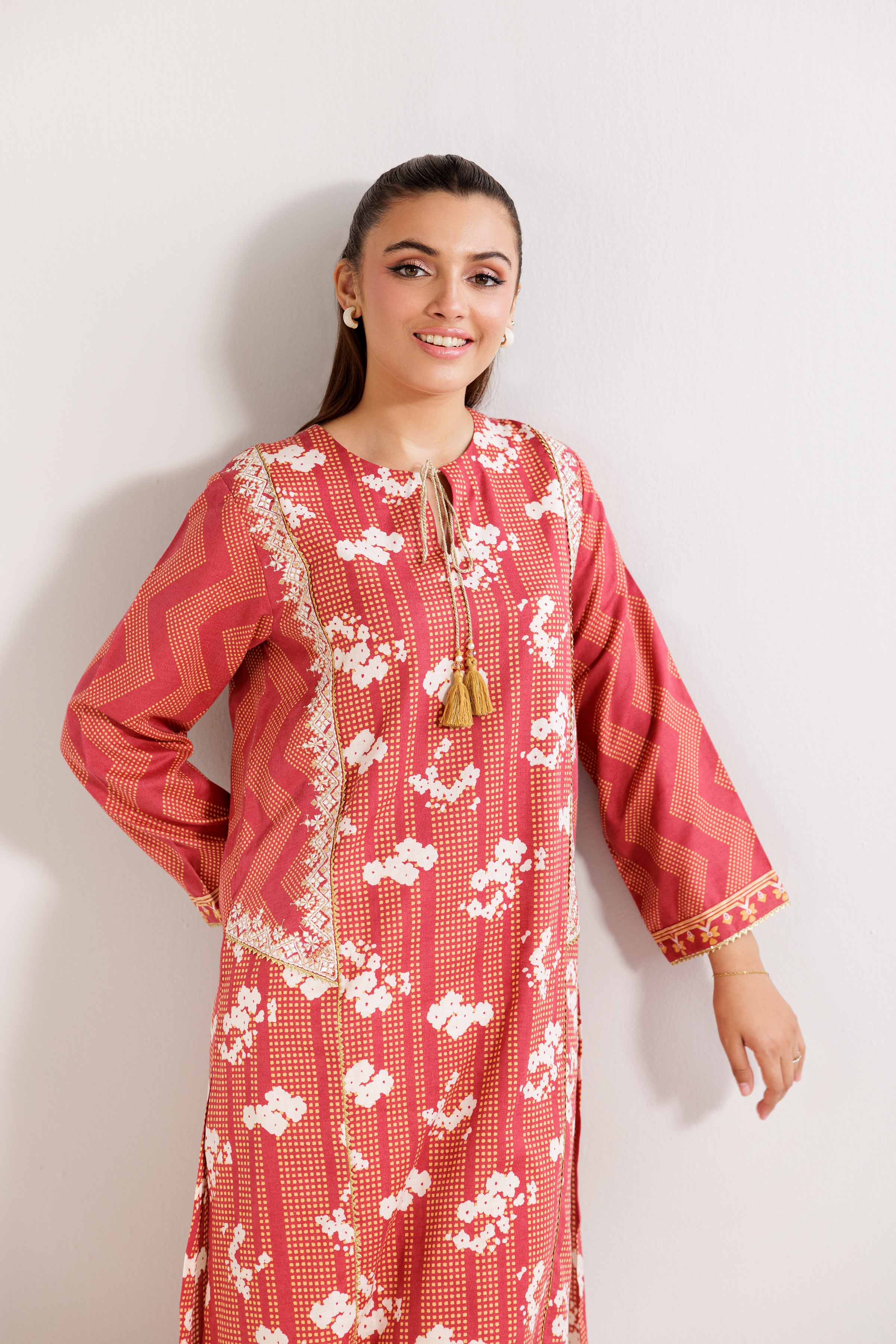 Printed Embroidered Shirt - PW24-144 - Image 5
