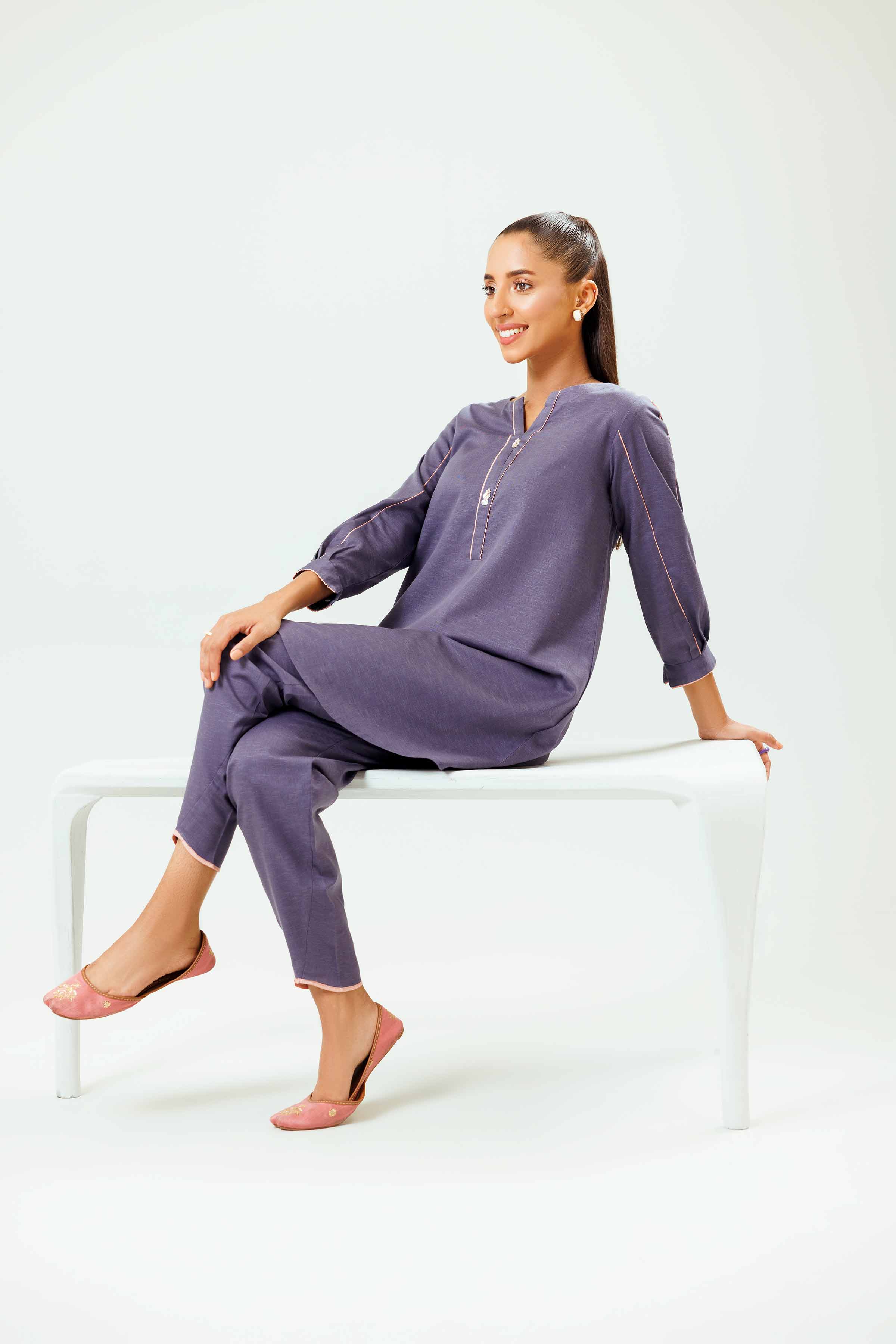 2 Piece - Basic Suit - PW24-154 - Image 8