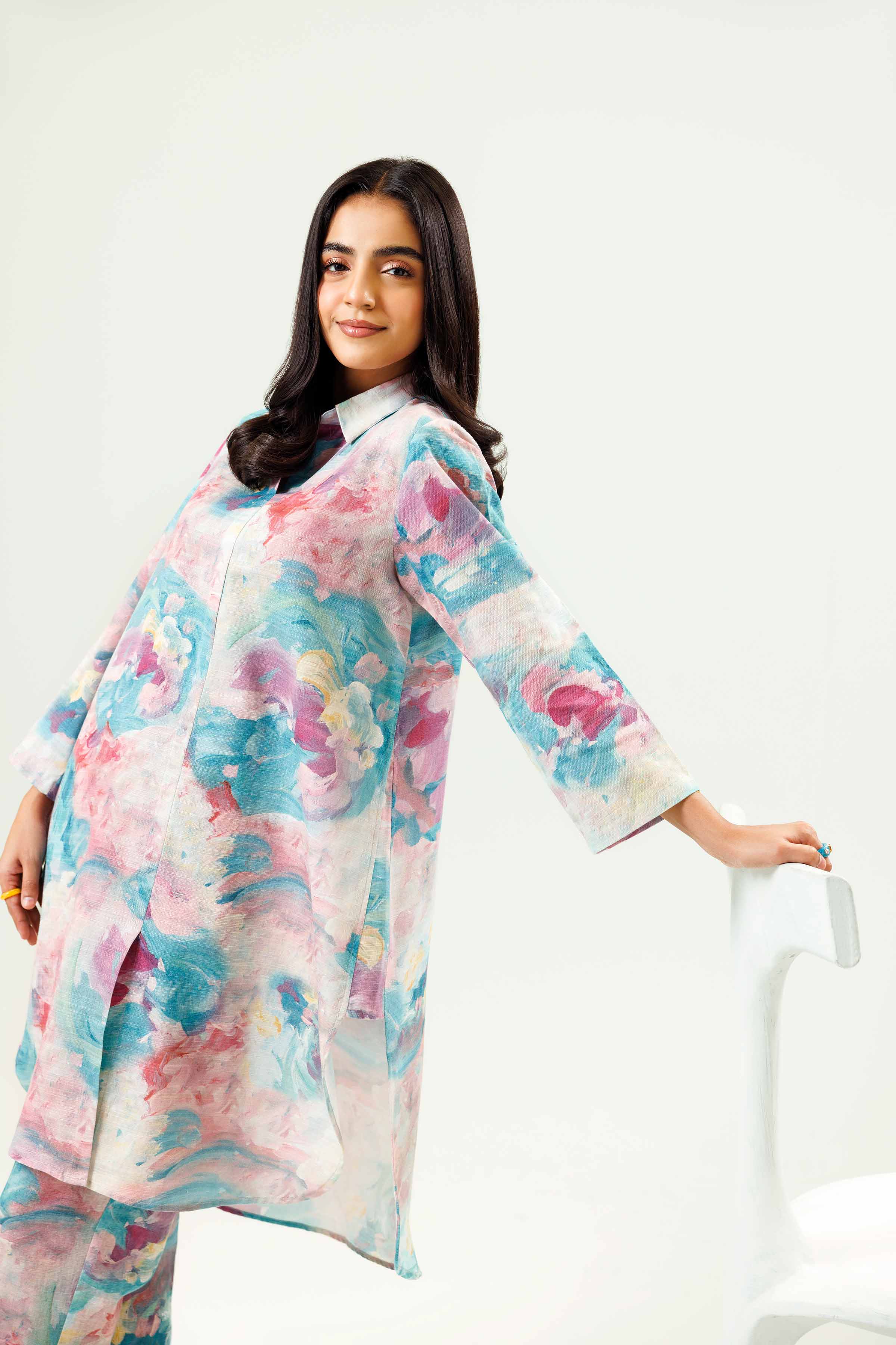 2 Piece - Printed Suit - PW24-18 - Image 4
