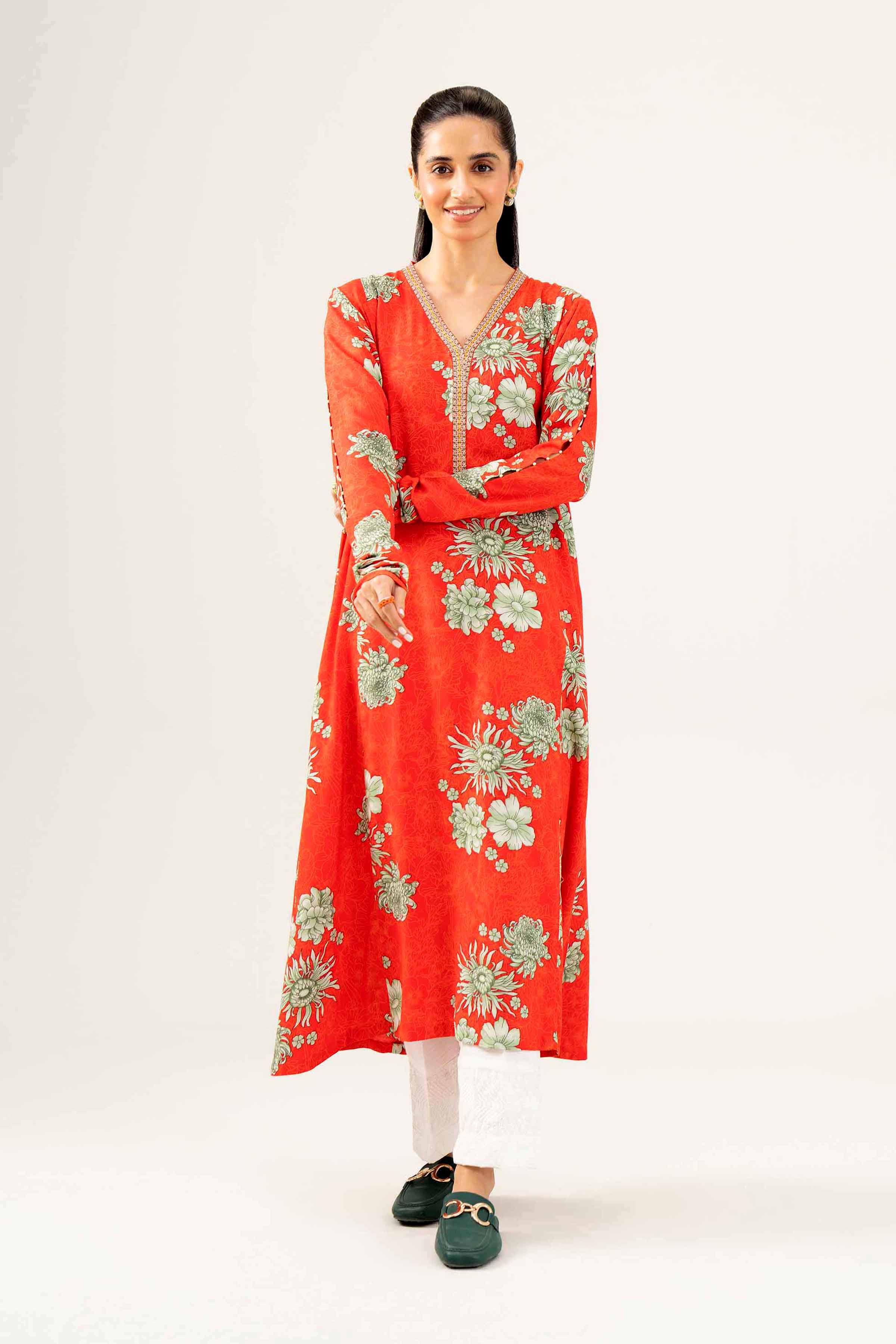 Printed Embroidered Shirt - PW24-234 - Image 2