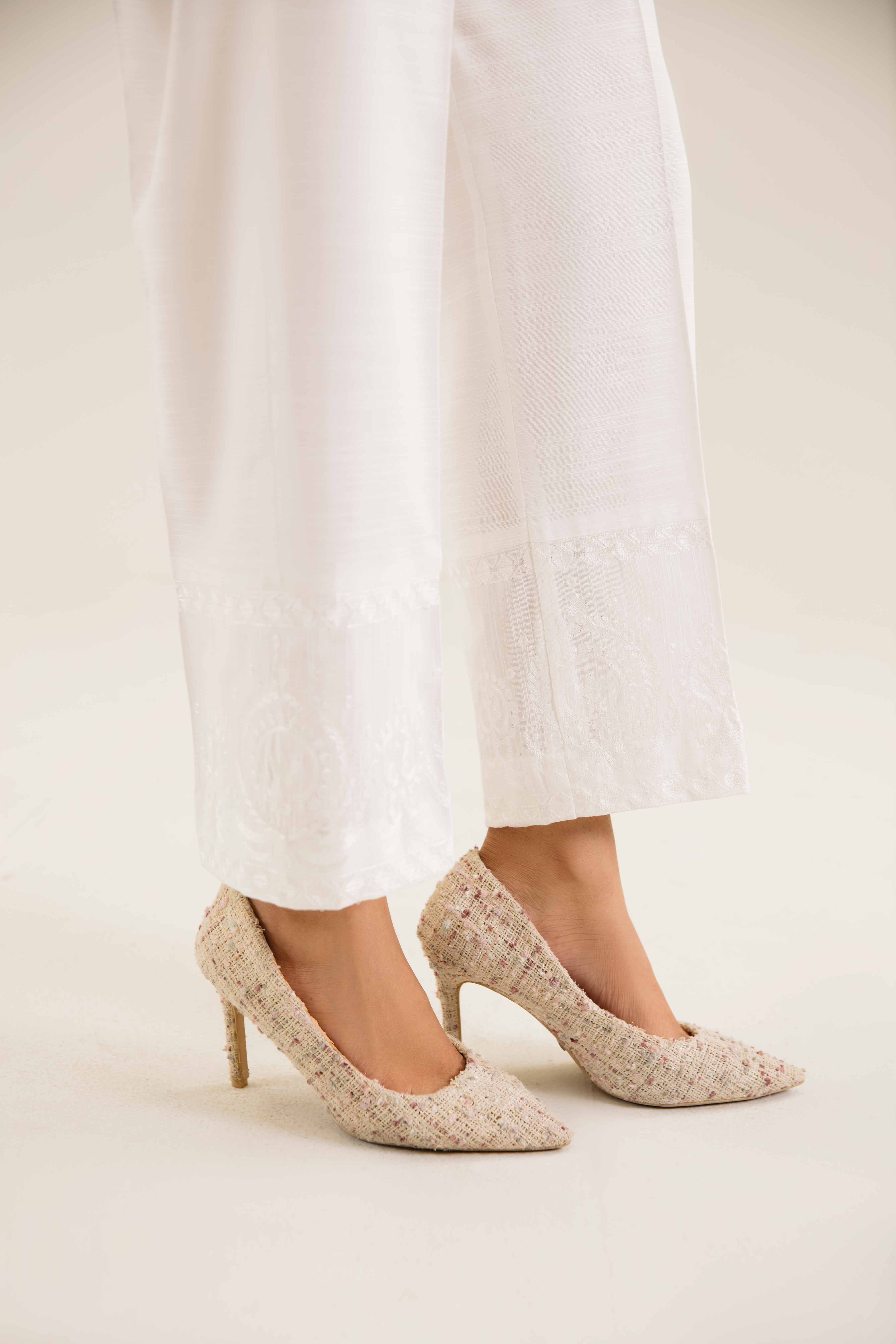Embroidered Trousers - PW24-285 - Image 4