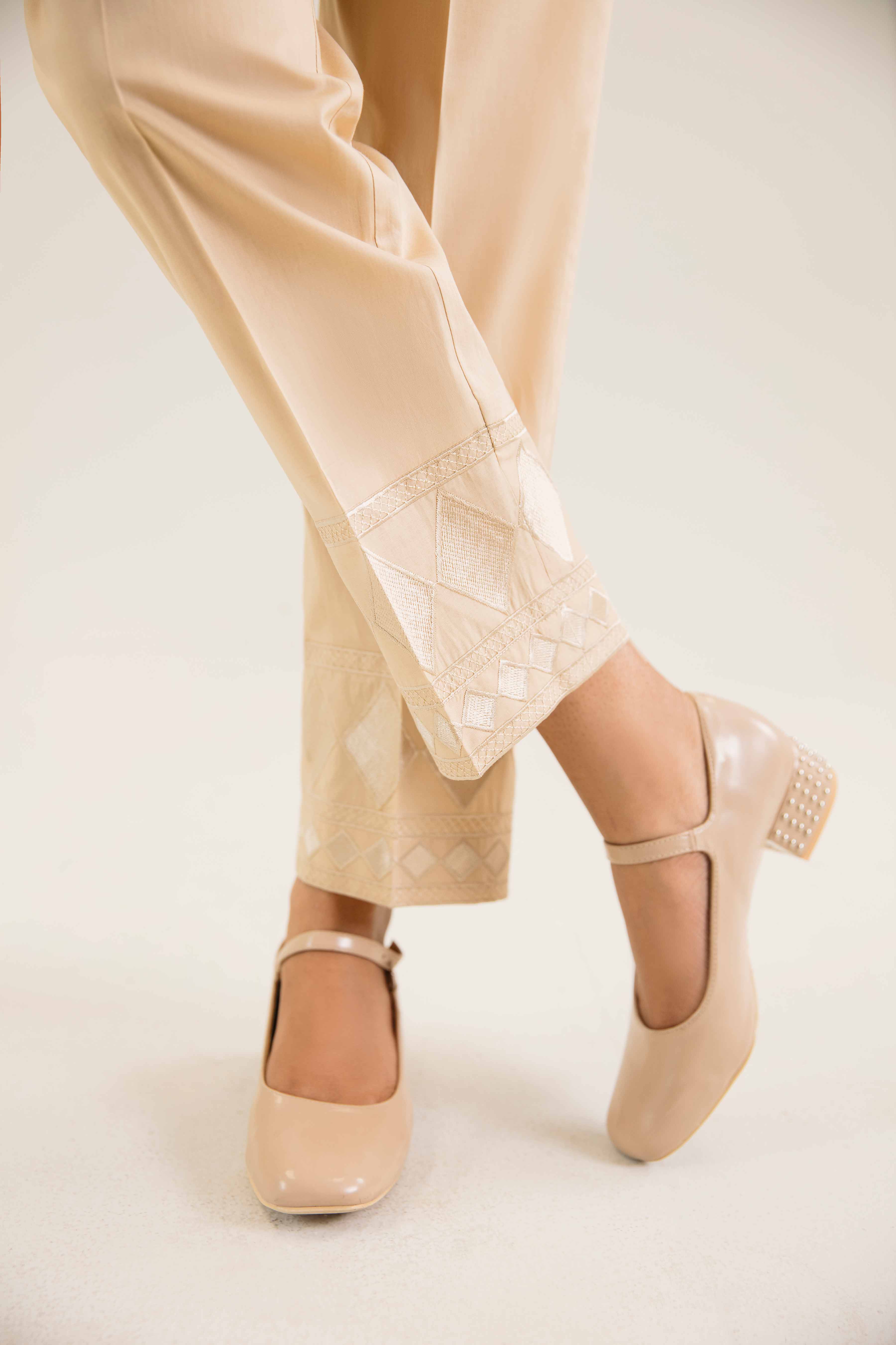 Embroidered Trousers - PW24-294 - Image 5