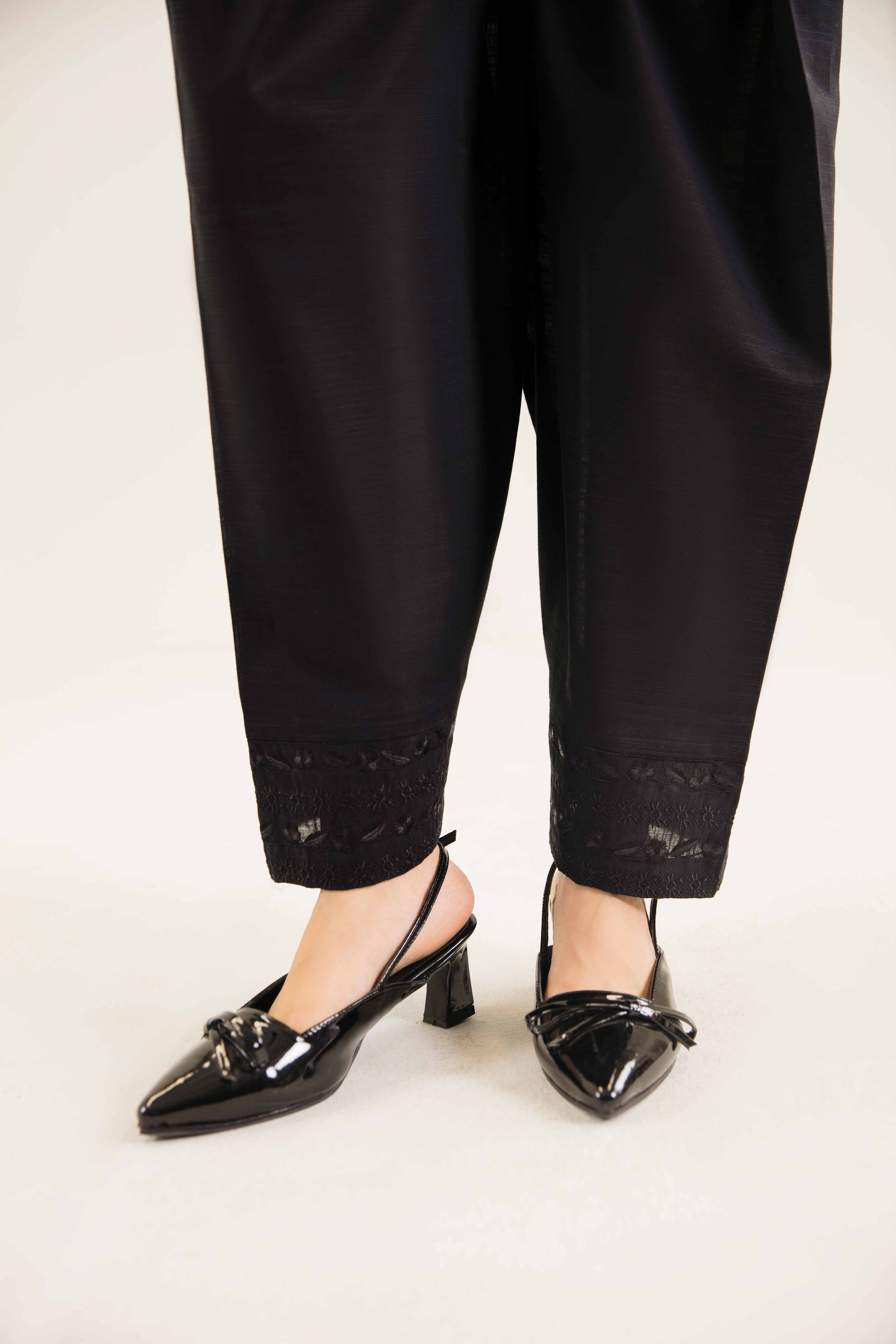 Embroidered Shalwar - PW24-297 - Image 5