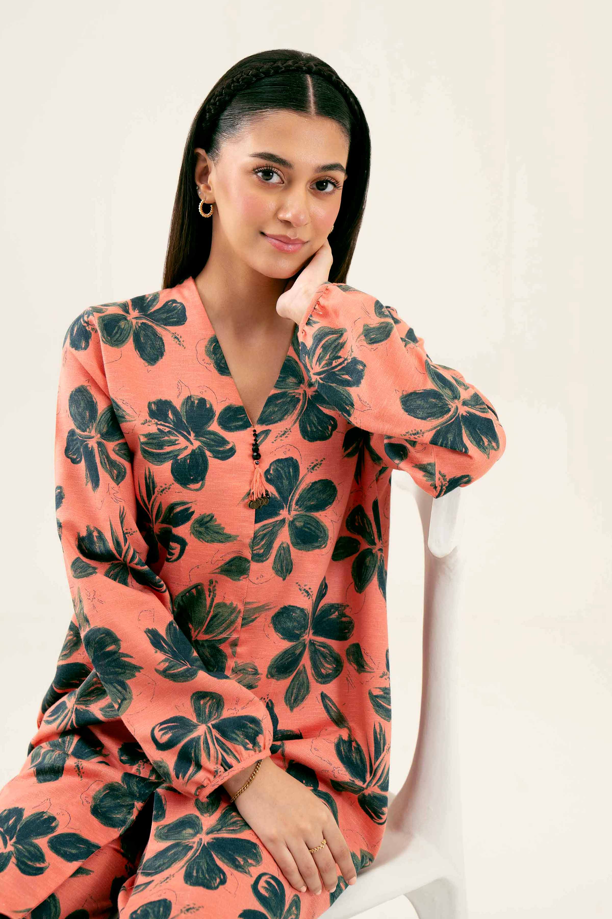 2 Piece - Printed Suit - PW24-316 - Image 2