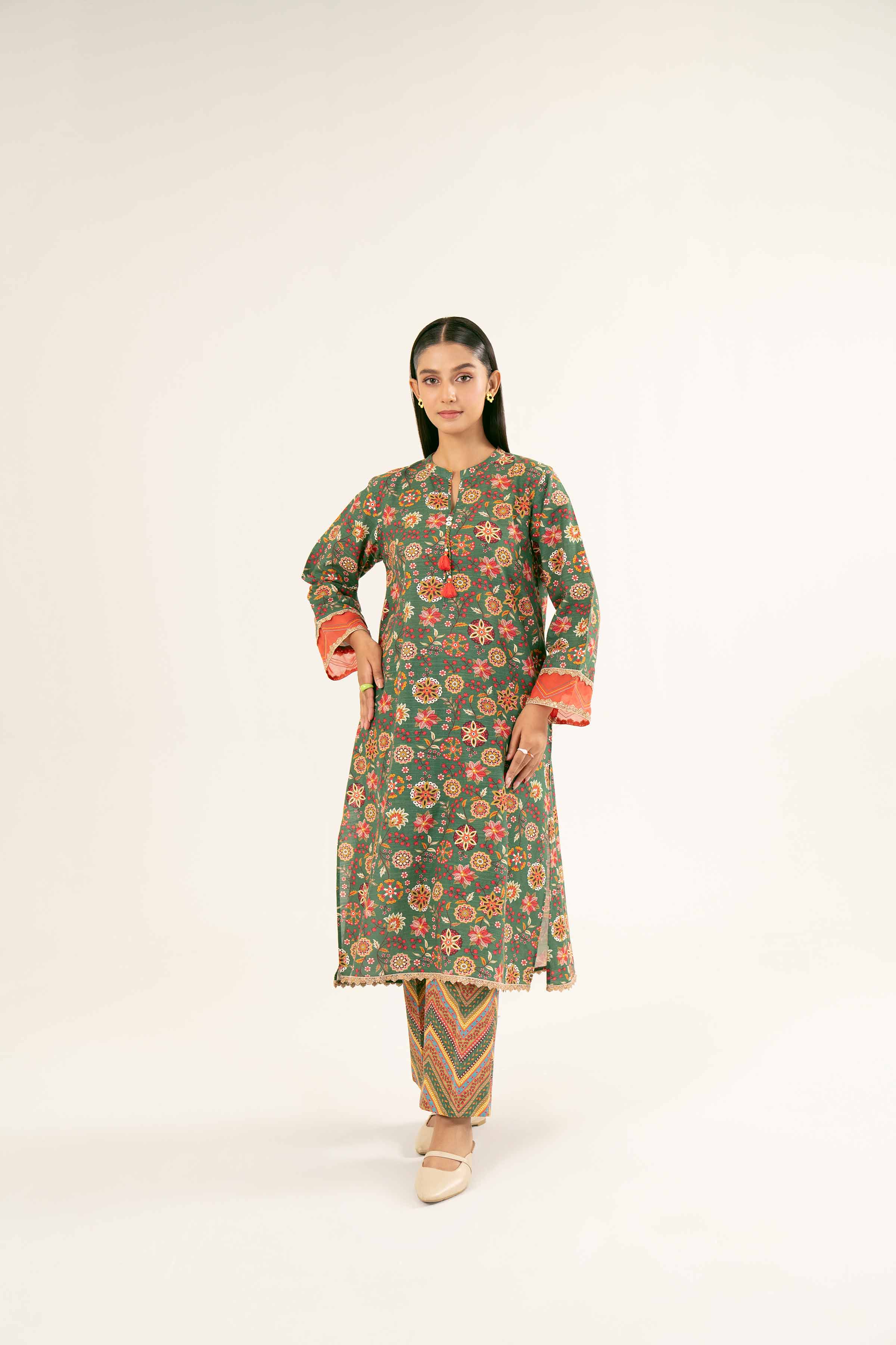 2 Piece - Printed Suit - PW24-323 - Image 4