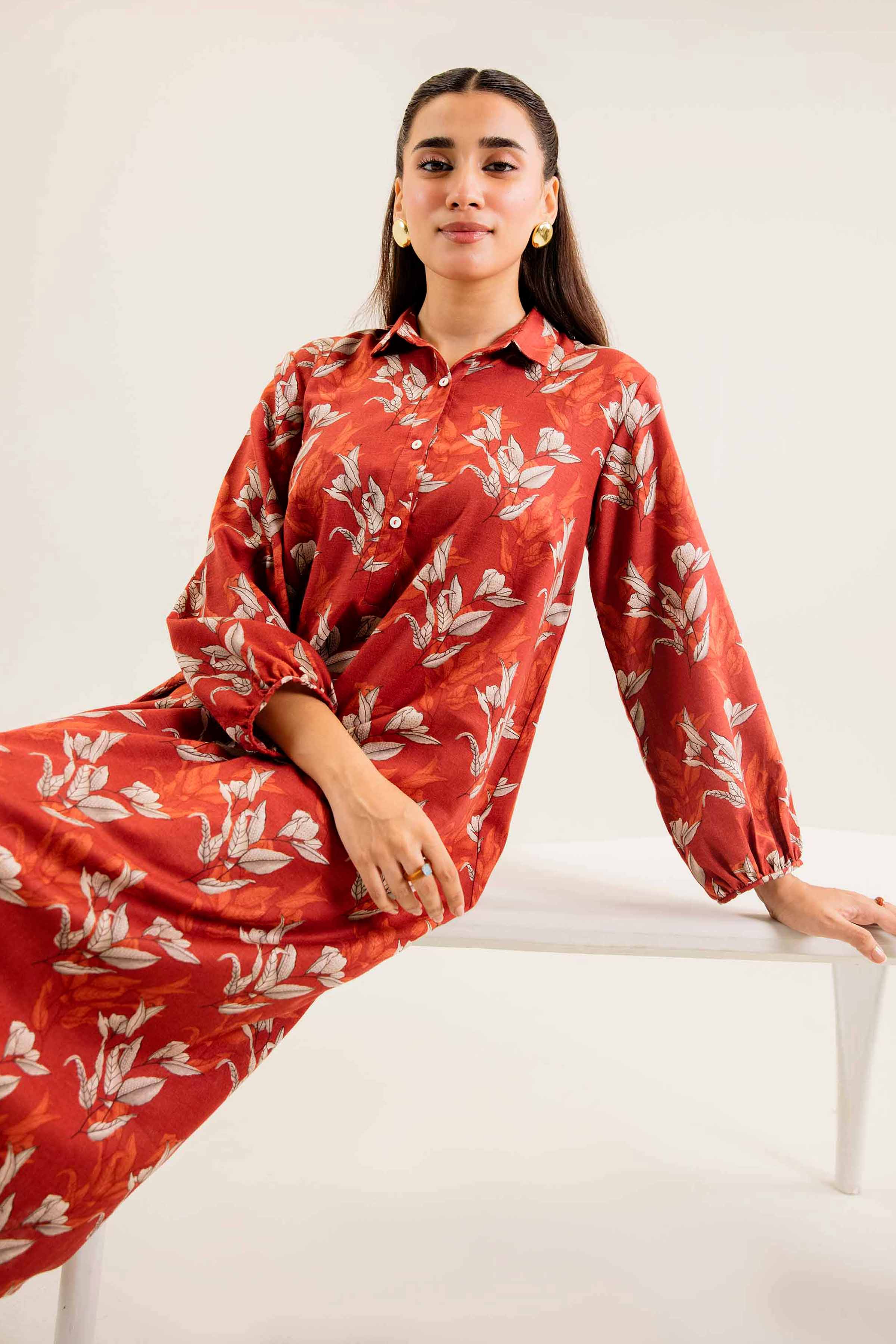 Printed Dress - PW24-378 - Image 6