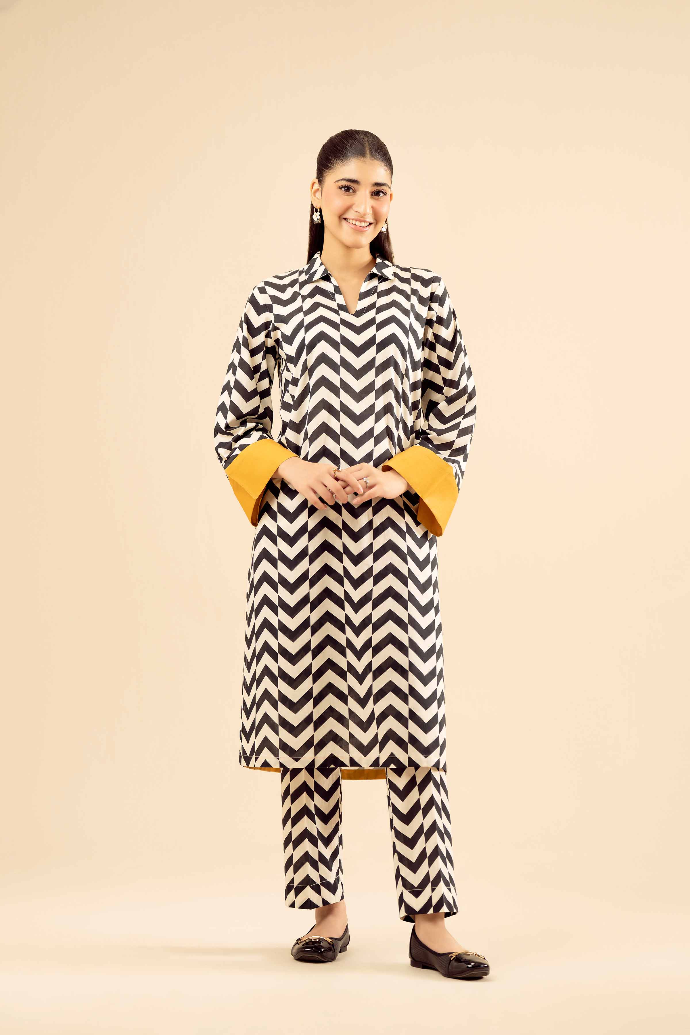 2 Piece - Printed Suit - PW25-04 - Image 4