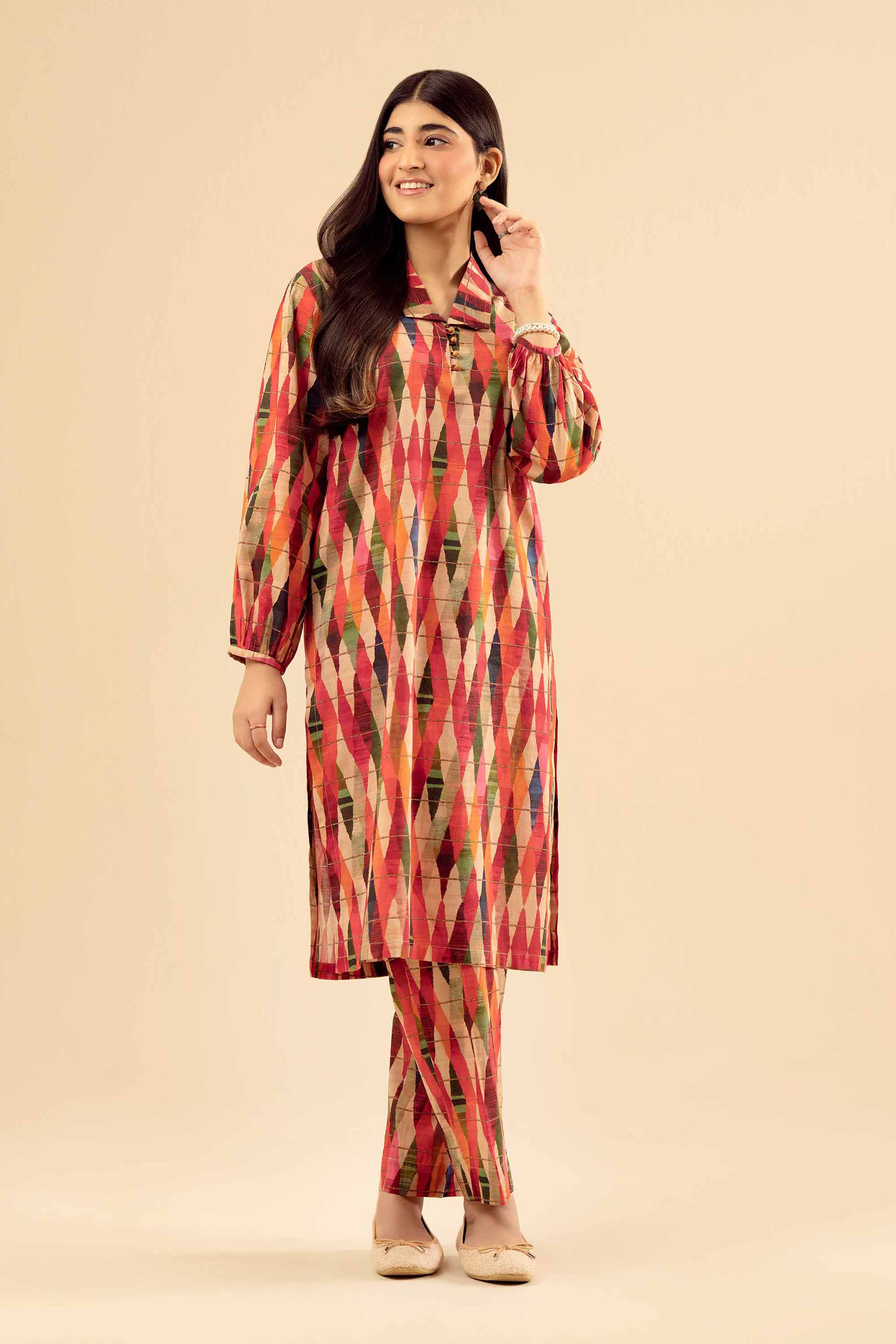 2 Piece - Printed Suit - PW25-06