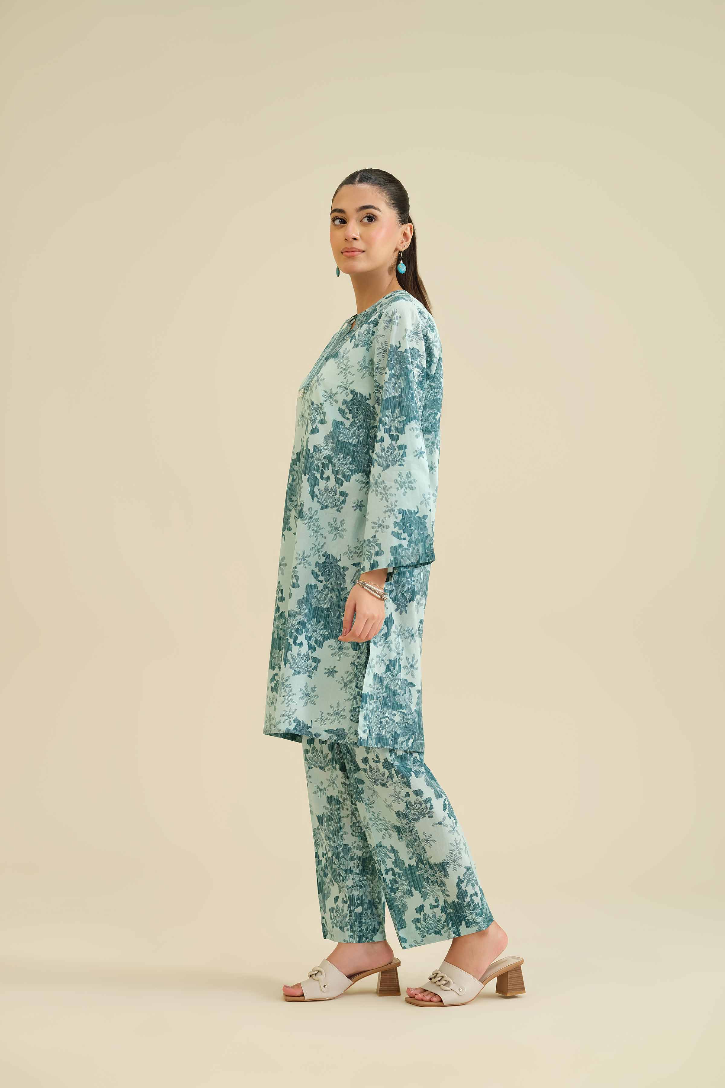 2 Piece - Printed Suit - PW25-07 - Image 5
