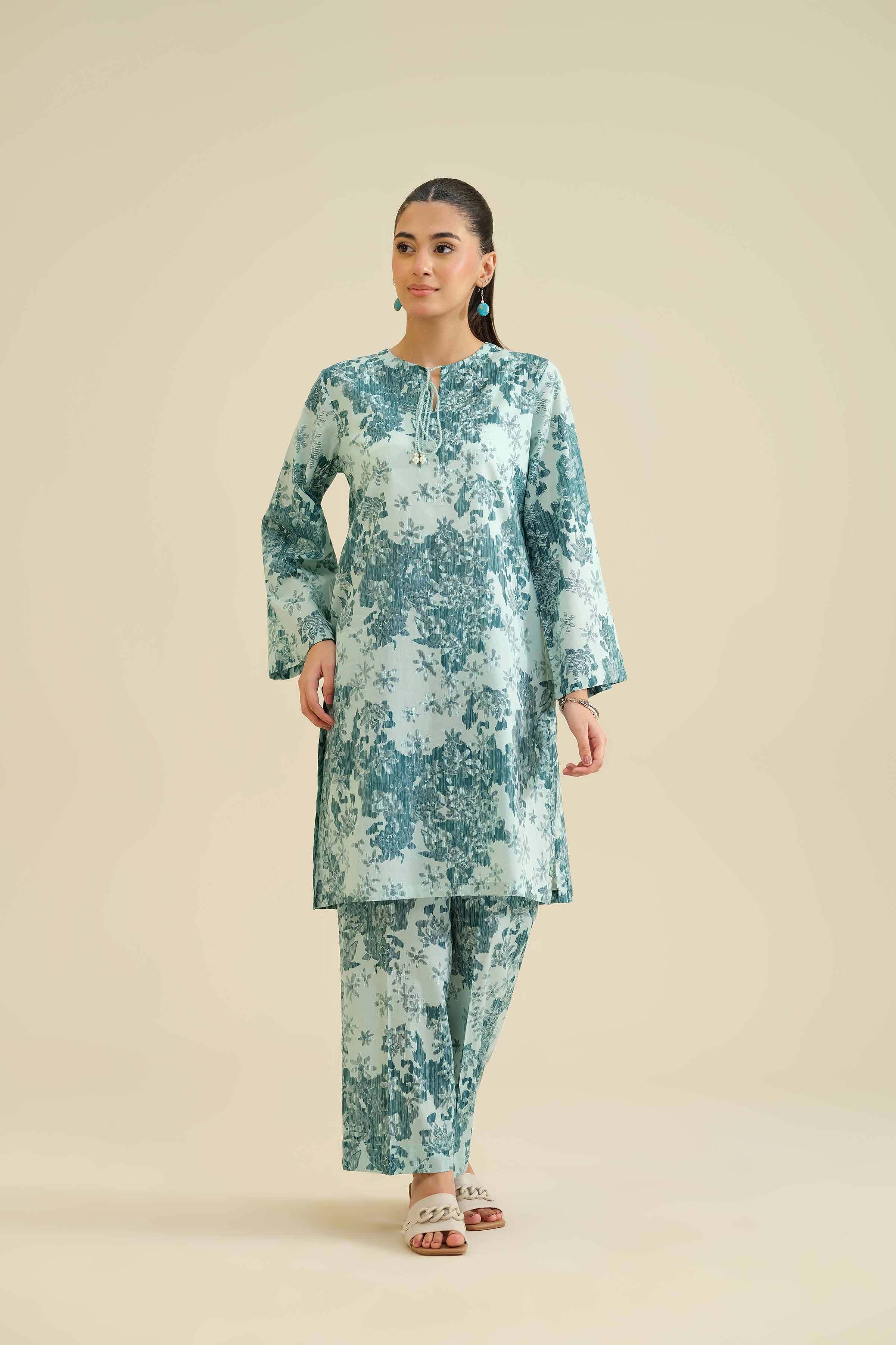 2 Piece - Printed Suit - PW25-07 - Image 6