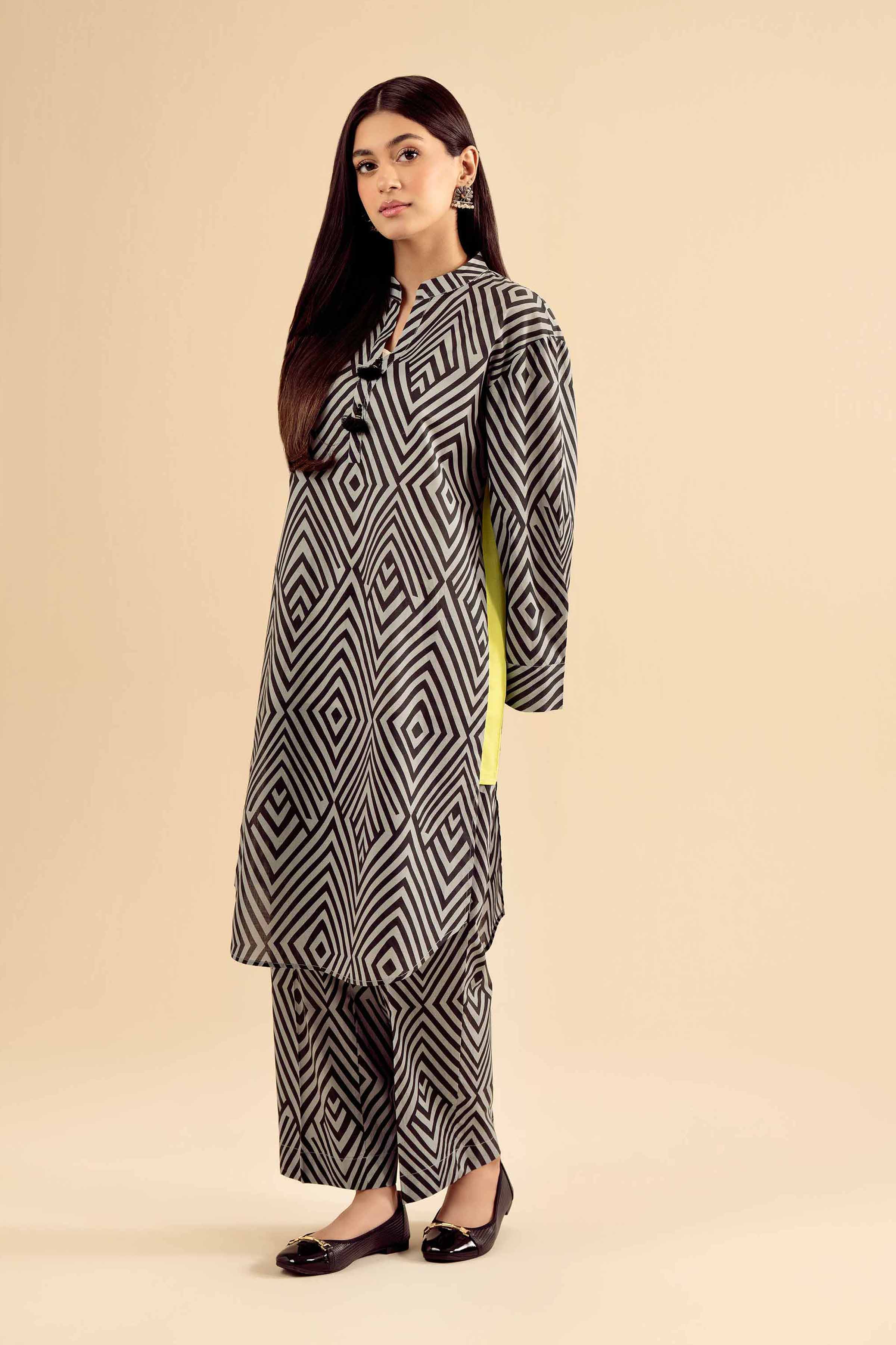 2 Piece - Printed Suit - PW25-22