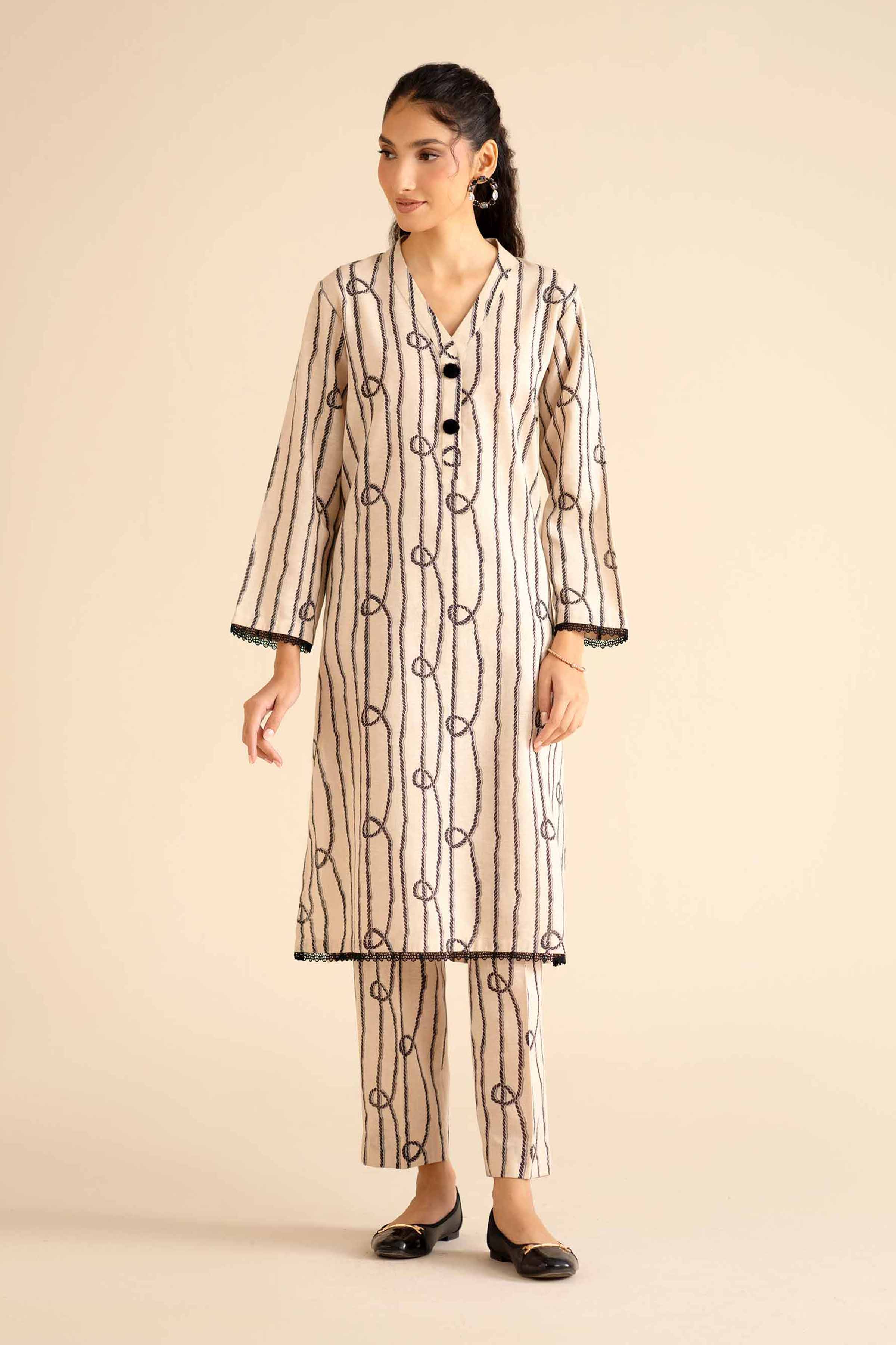 2 Piece - Printed Suit - PW25-231 - Image 2