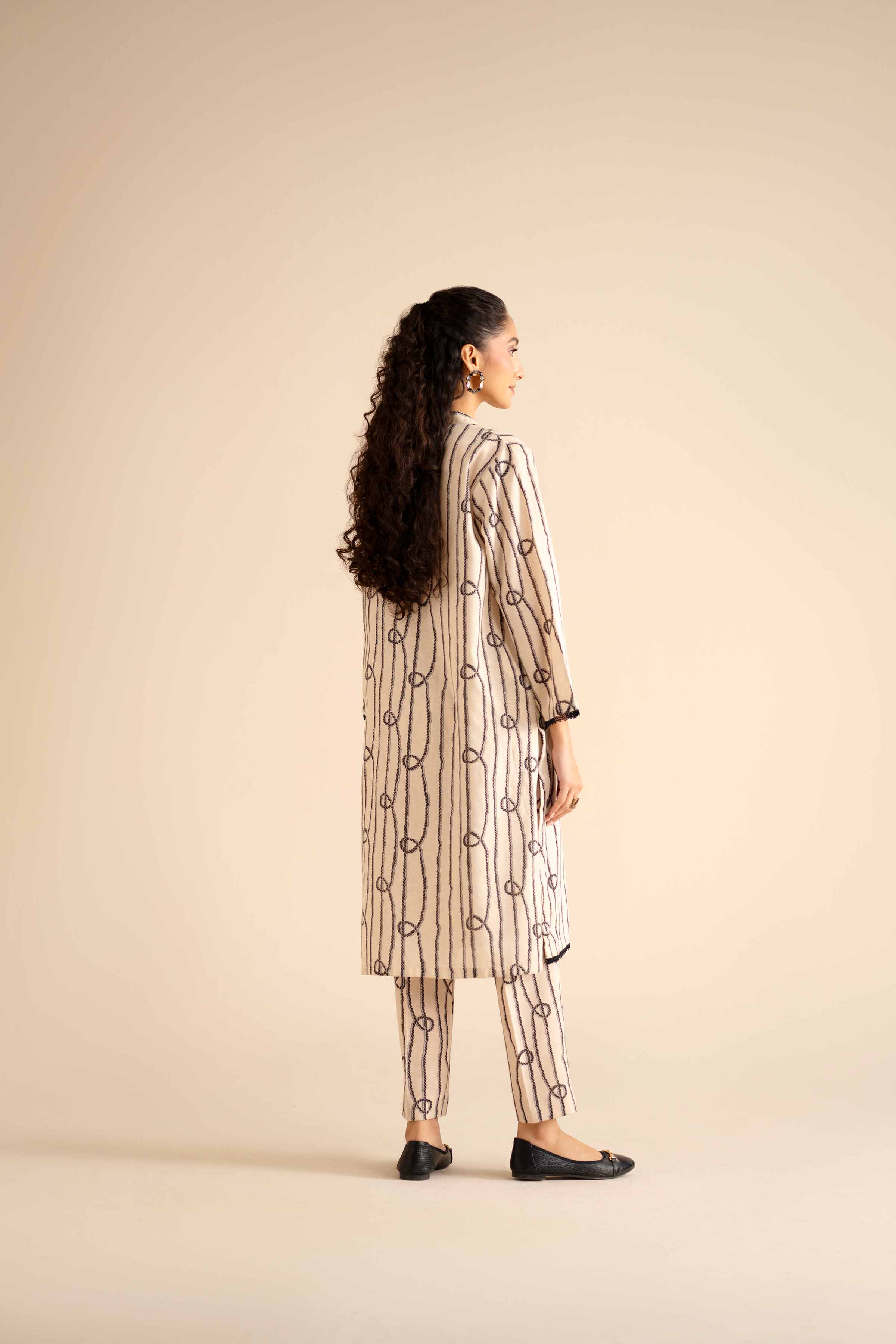 2 Piece - Printed Suit - PW25-231 - Image 3