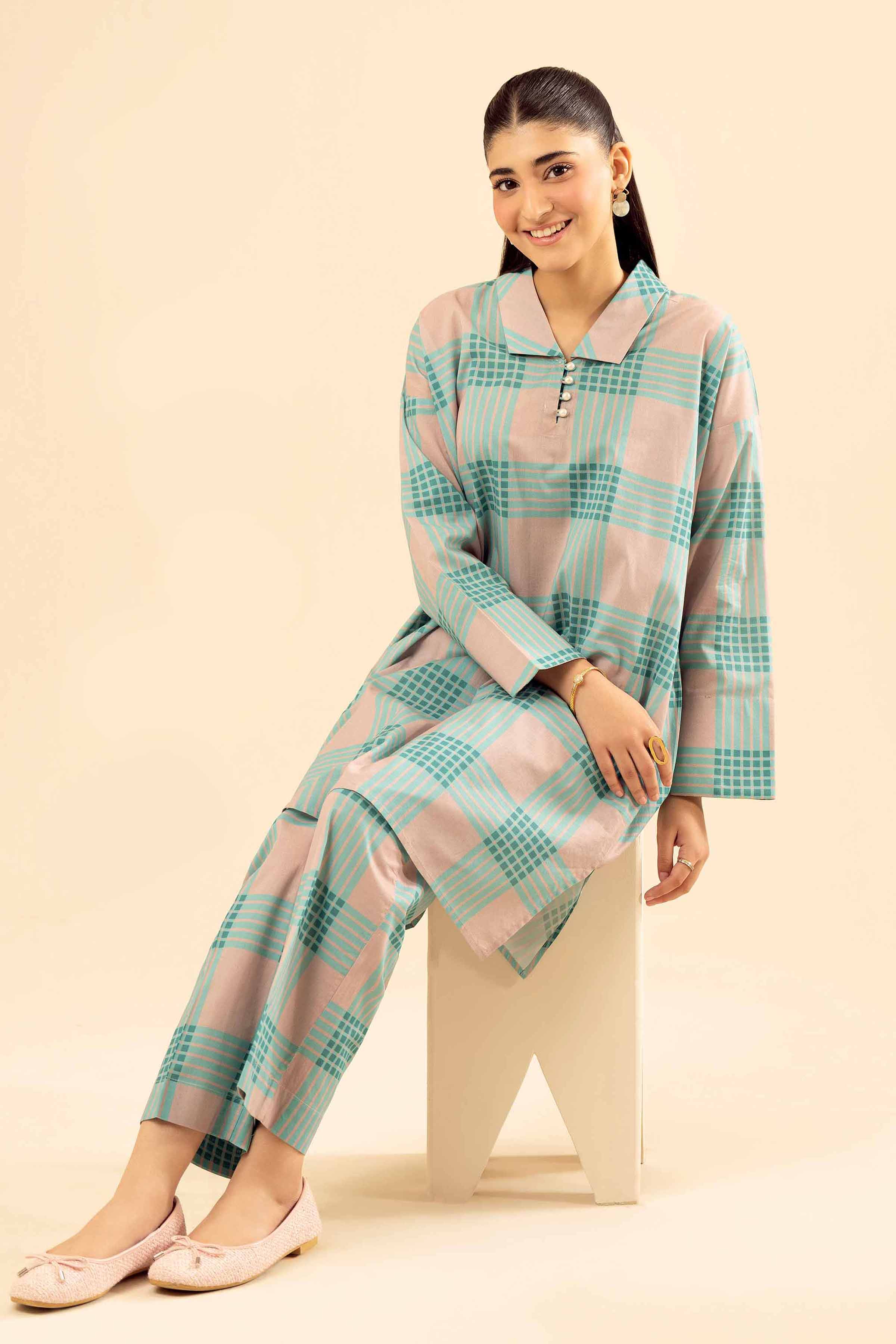 2 Piece - Printed Suit - PW25-28 - Image 2