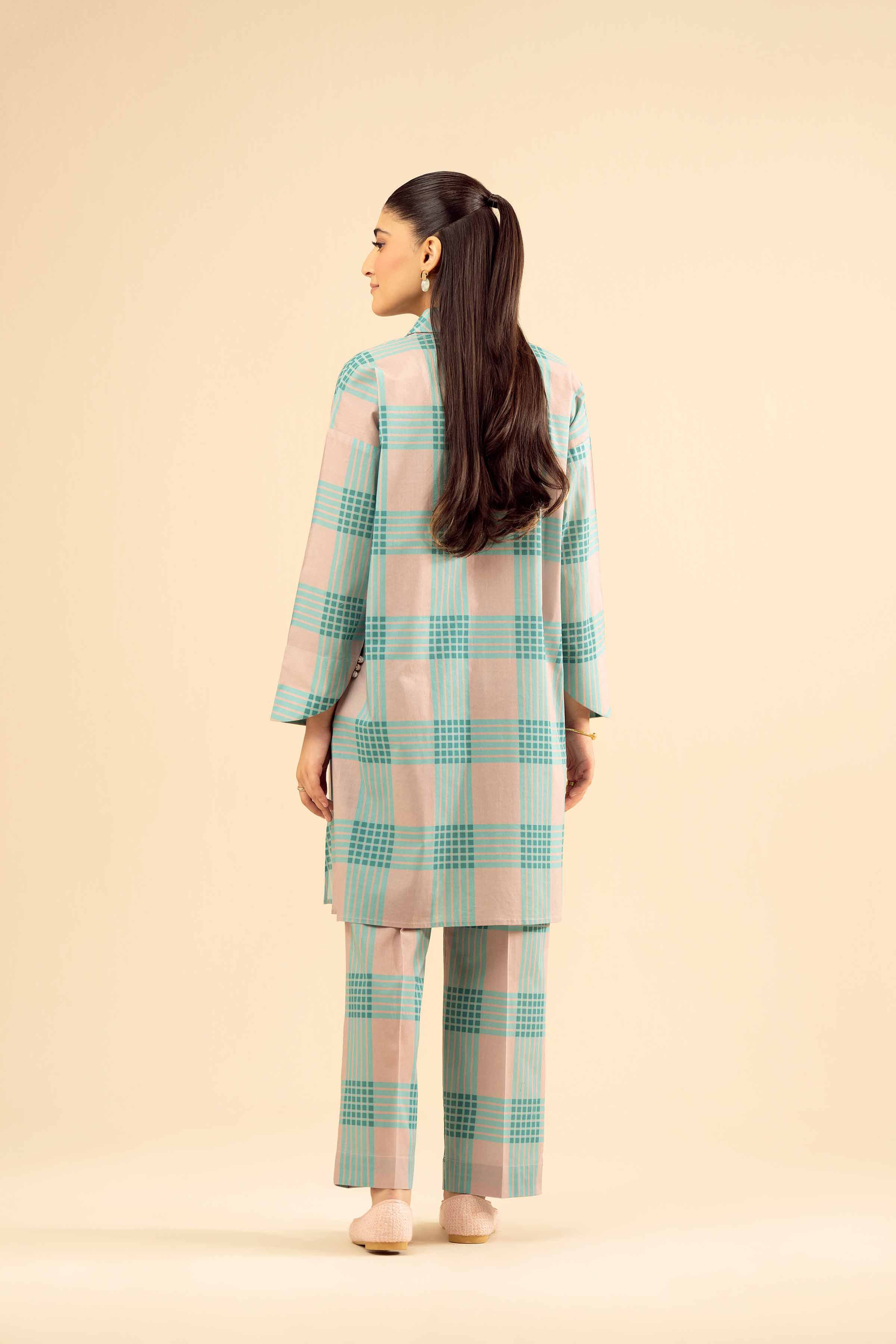 2 Piece - Printed Suit - PW25-28 - Image 3