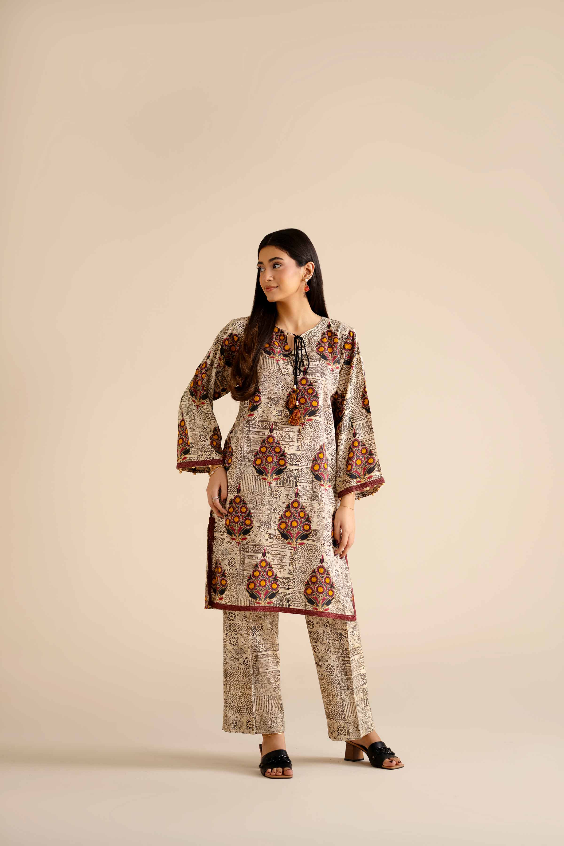 2 Piece - Printed Suit - PW25-282 - Image 4