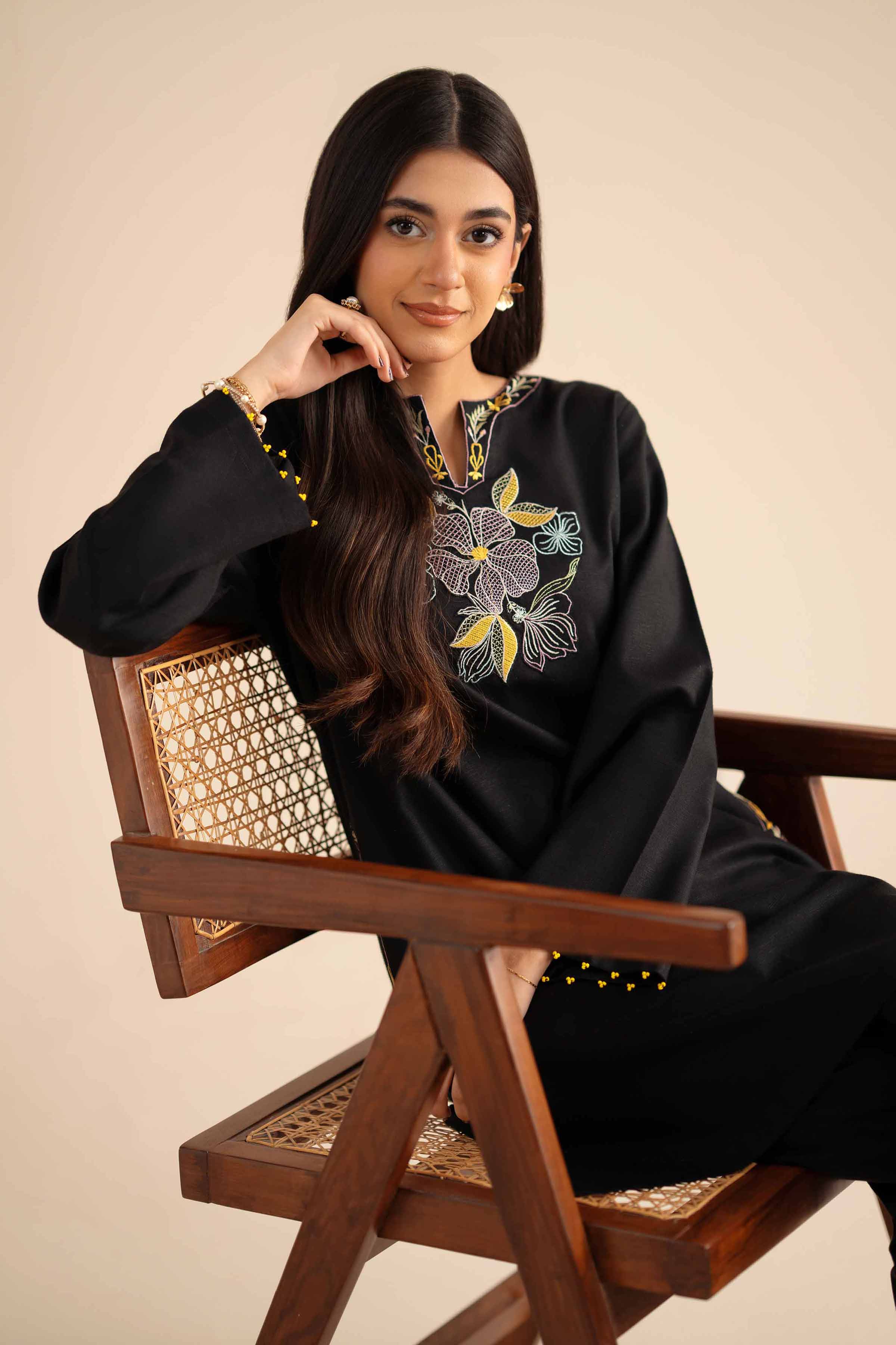 2 Piece - Embroidered Suit - PW25-284