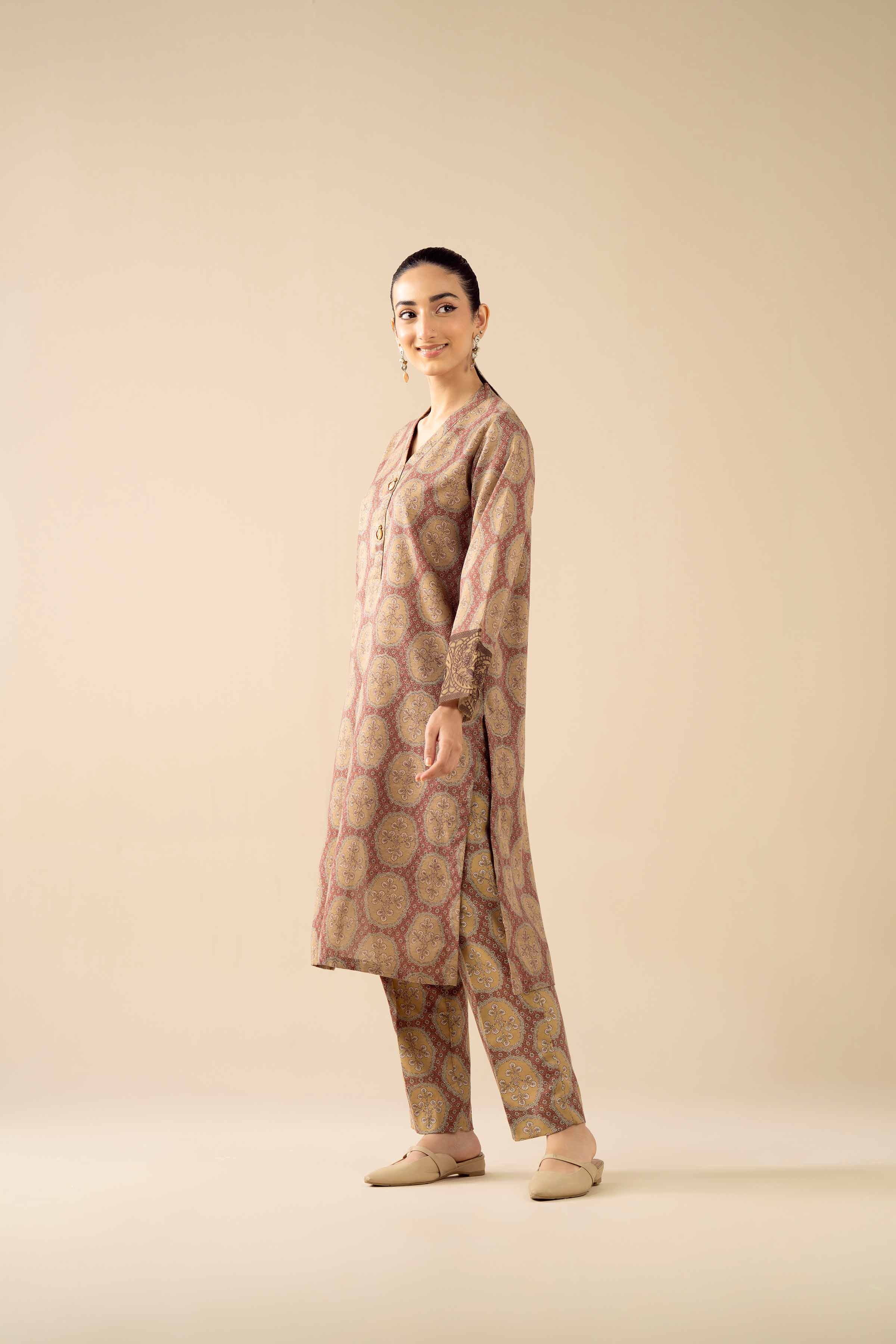 2 Piece - Printed Suit - PW25-289 - Image 4