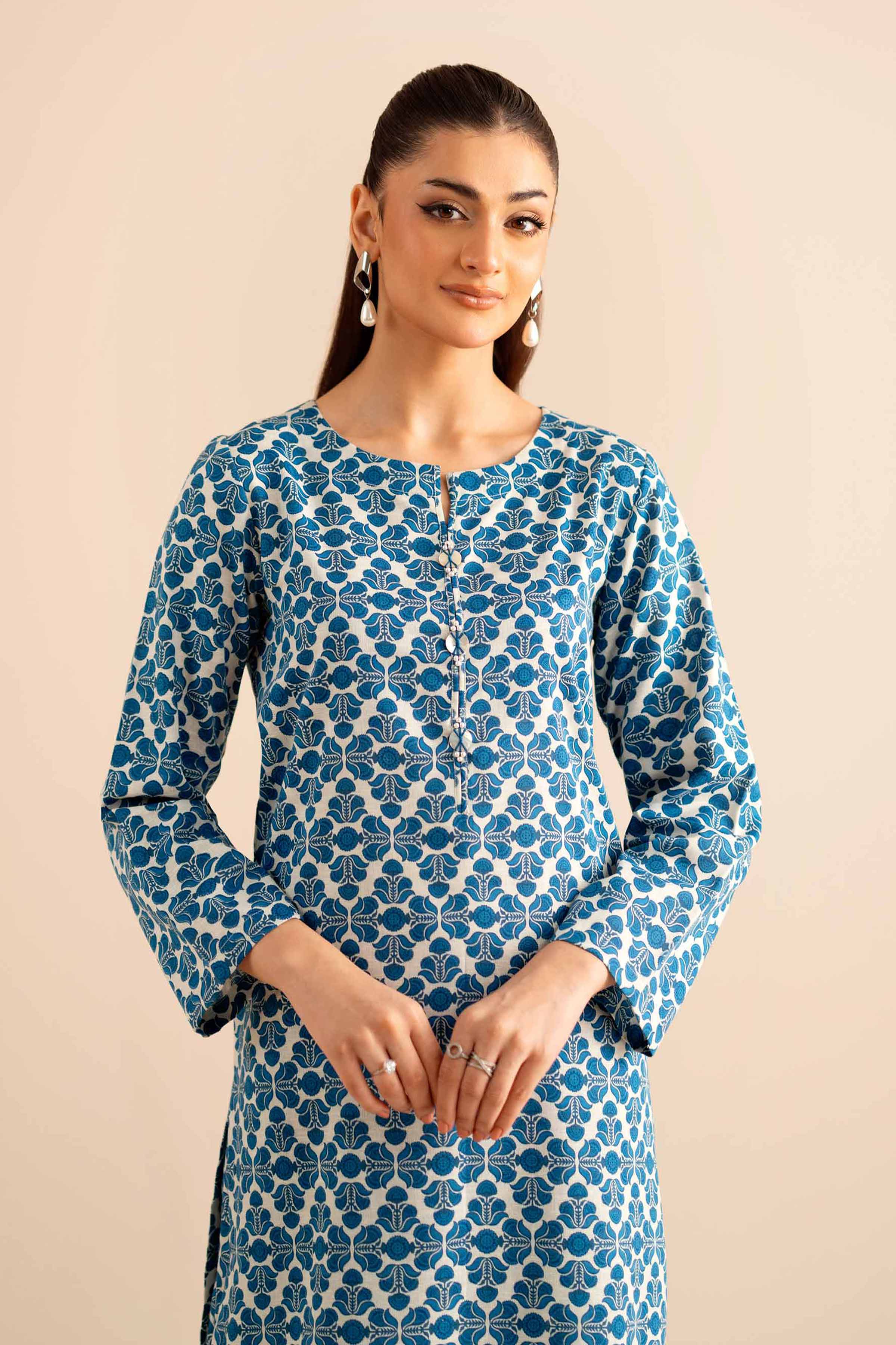 2 Piece - Printed Suit - PW25-307 - Image 2