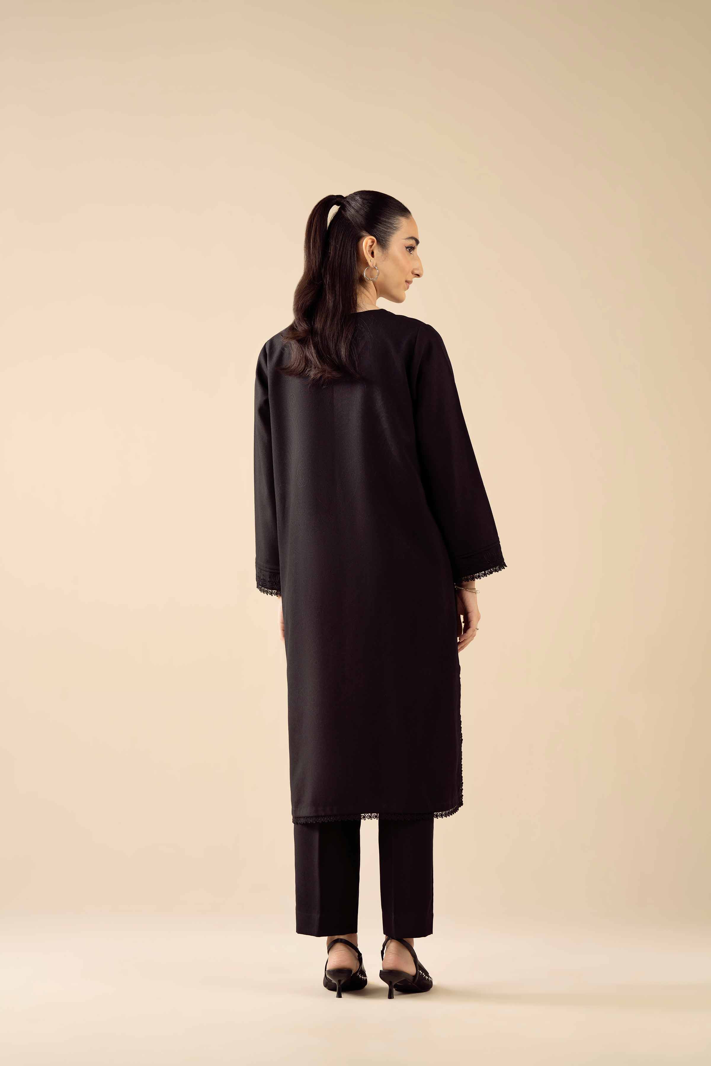2 Piece - Embroidered Suit - PW25-323 - Image 3