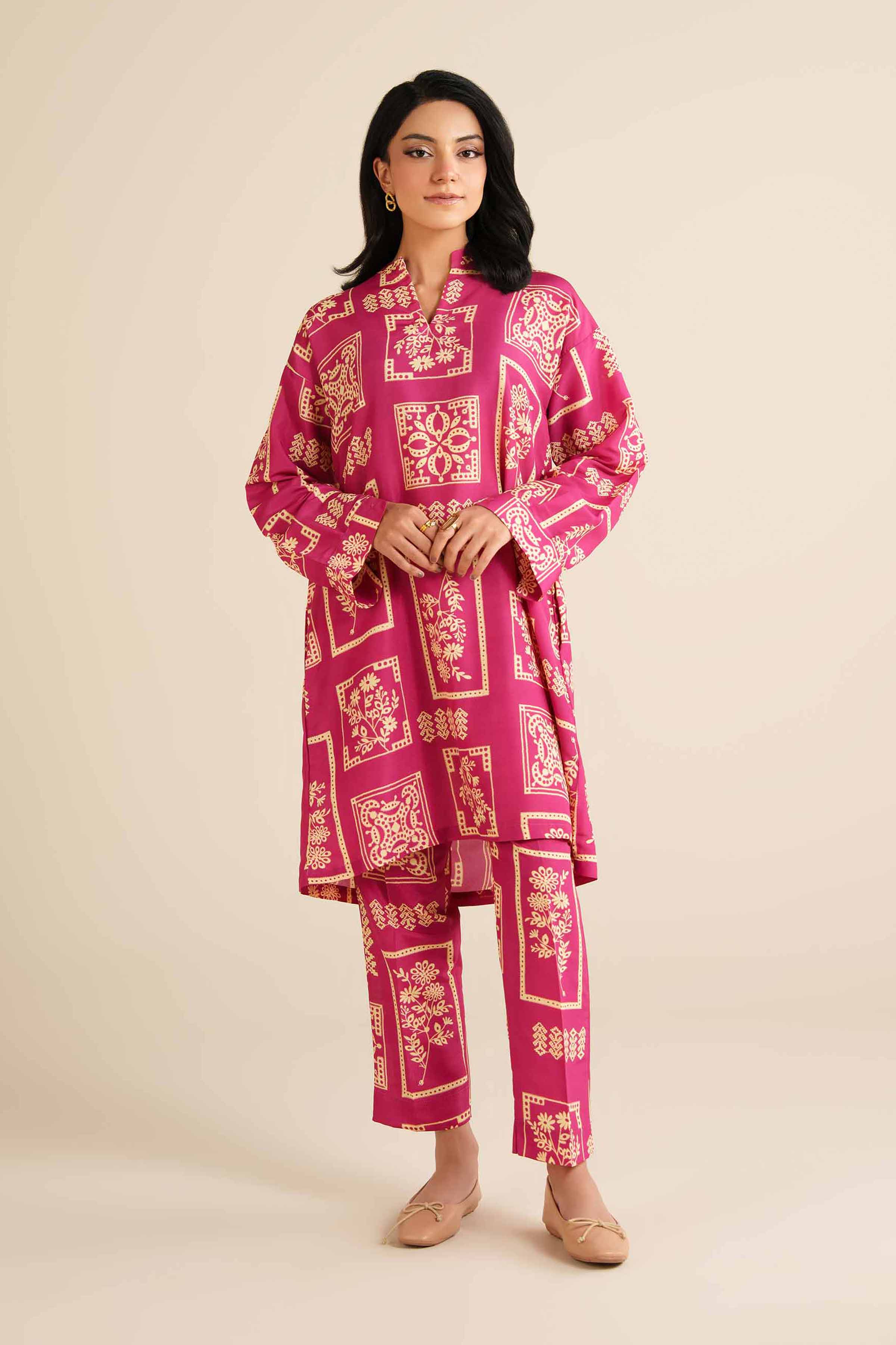 2 Piece - Printed Suit - PW25-362 - Image 2