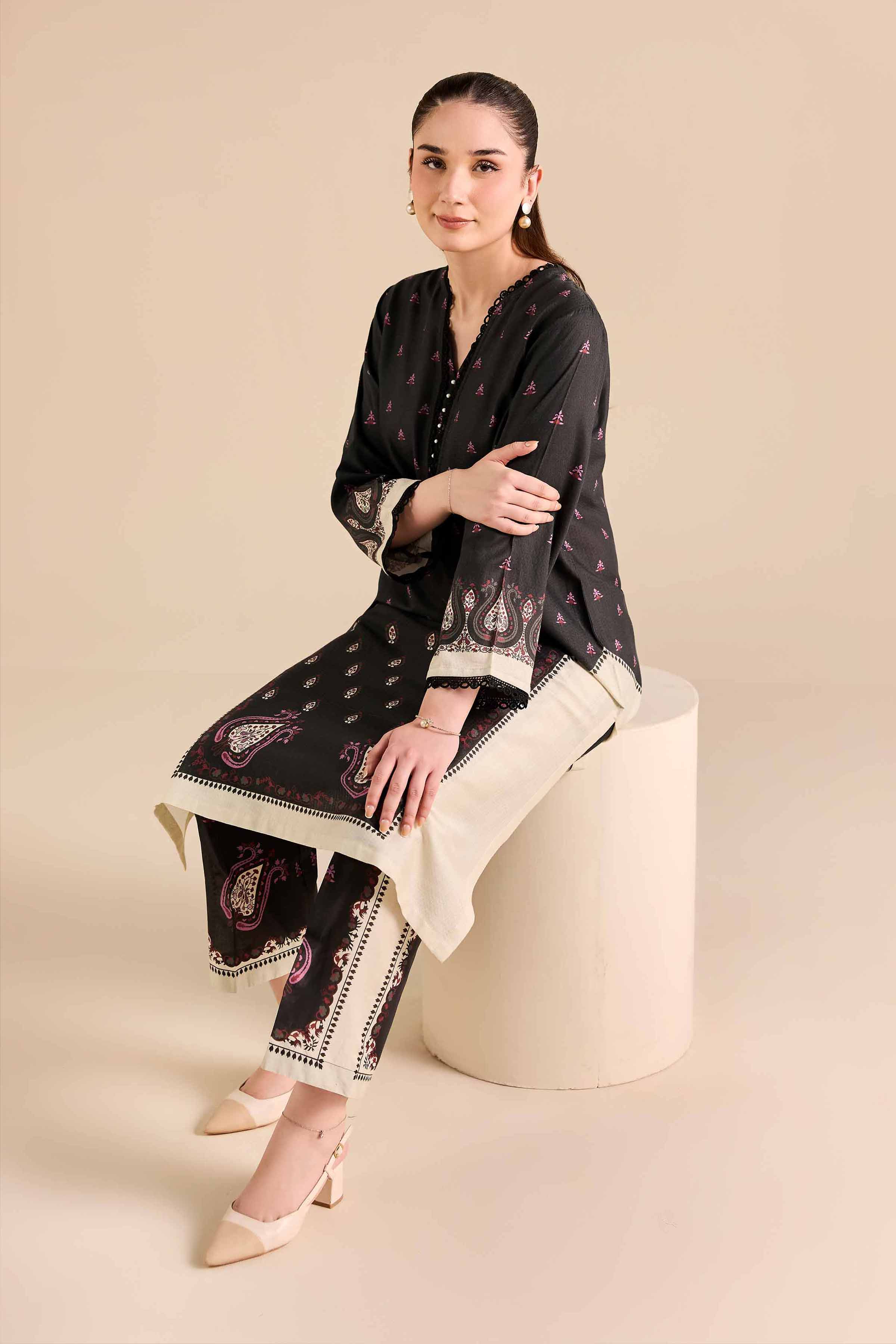 2 Piece - Printed Suit - PW25-385 - Image 3