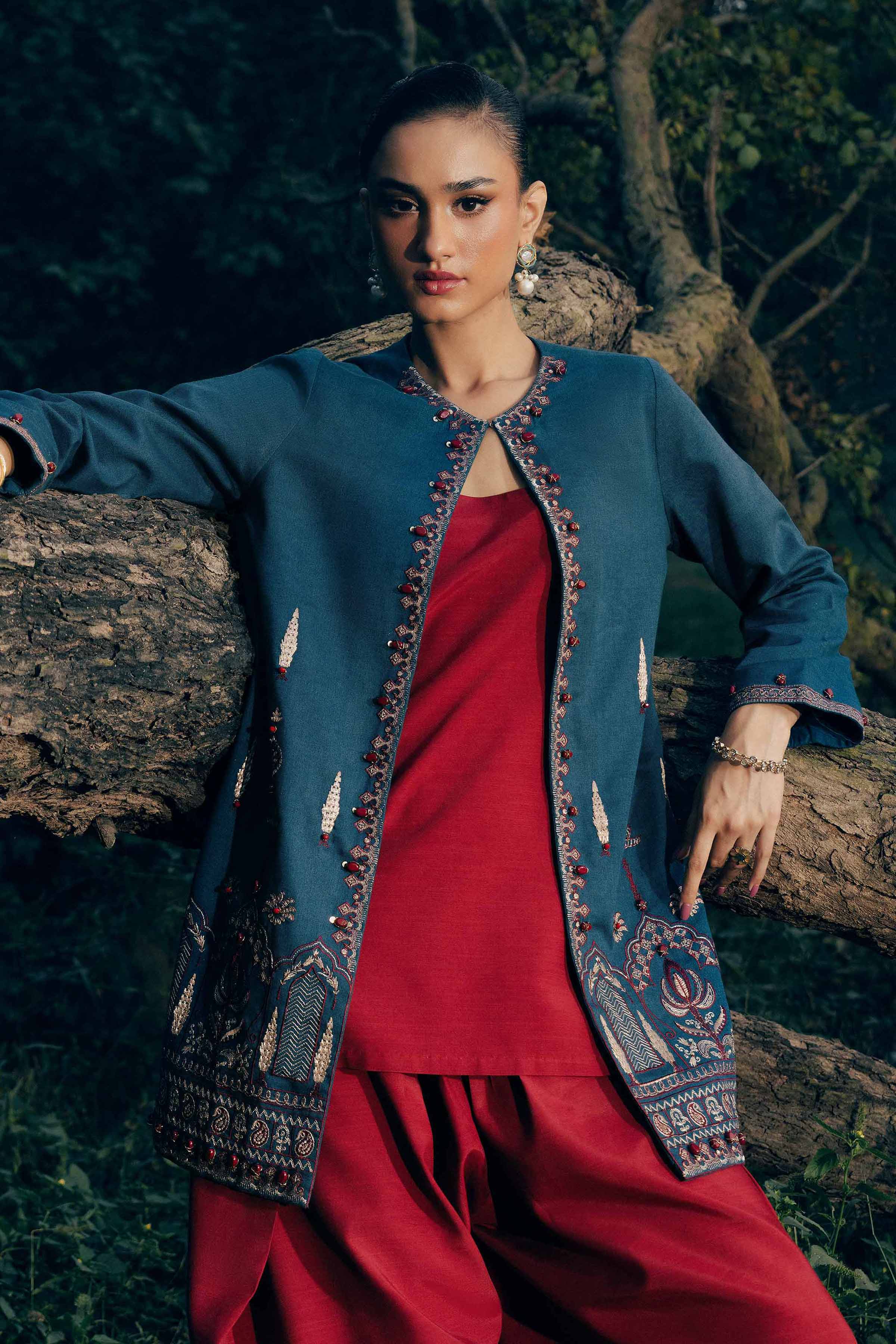 Embroidered Jacket - PW25-545 - Image 2