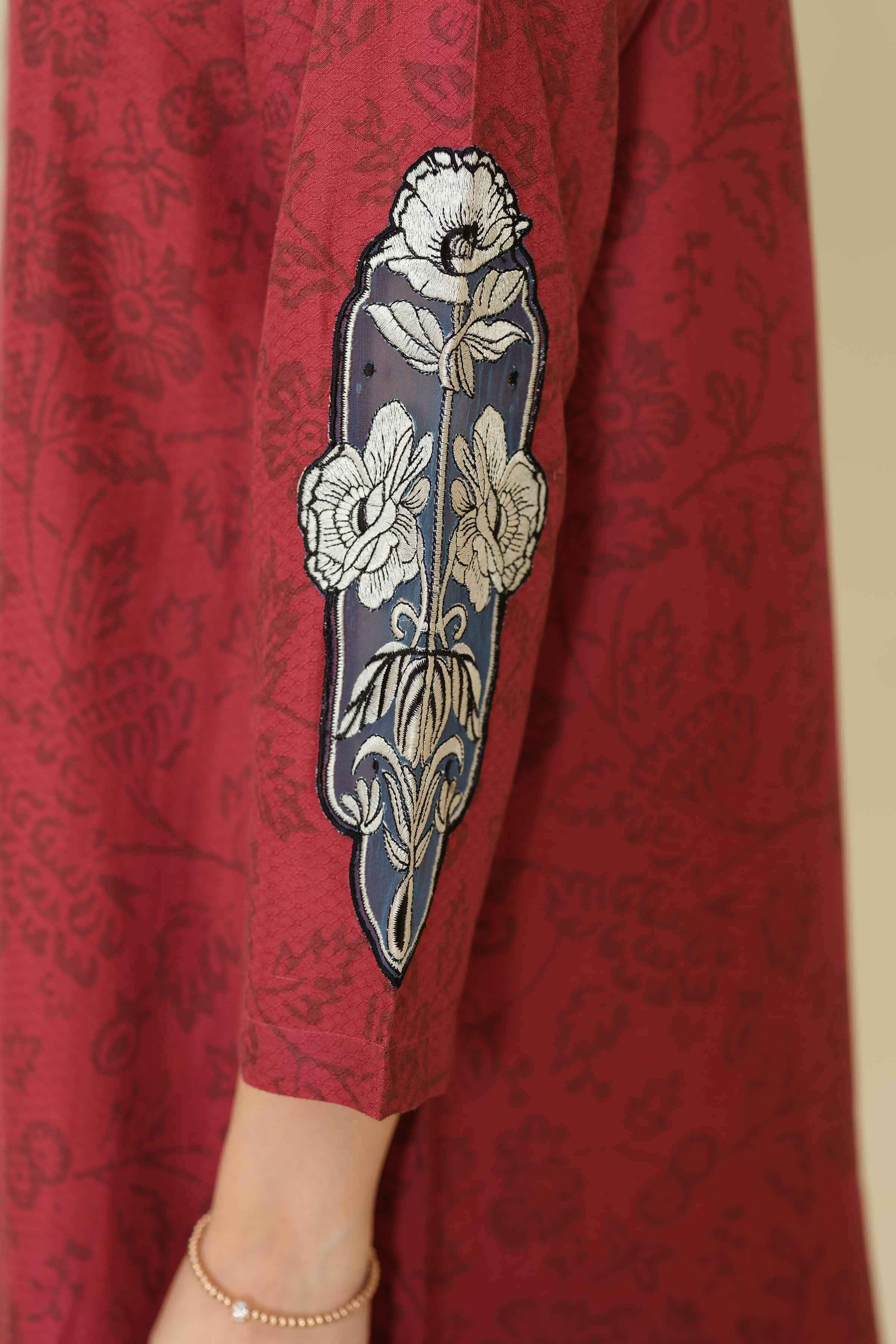 Printed Embroidered Shirt - PW25-563 - Image 7
