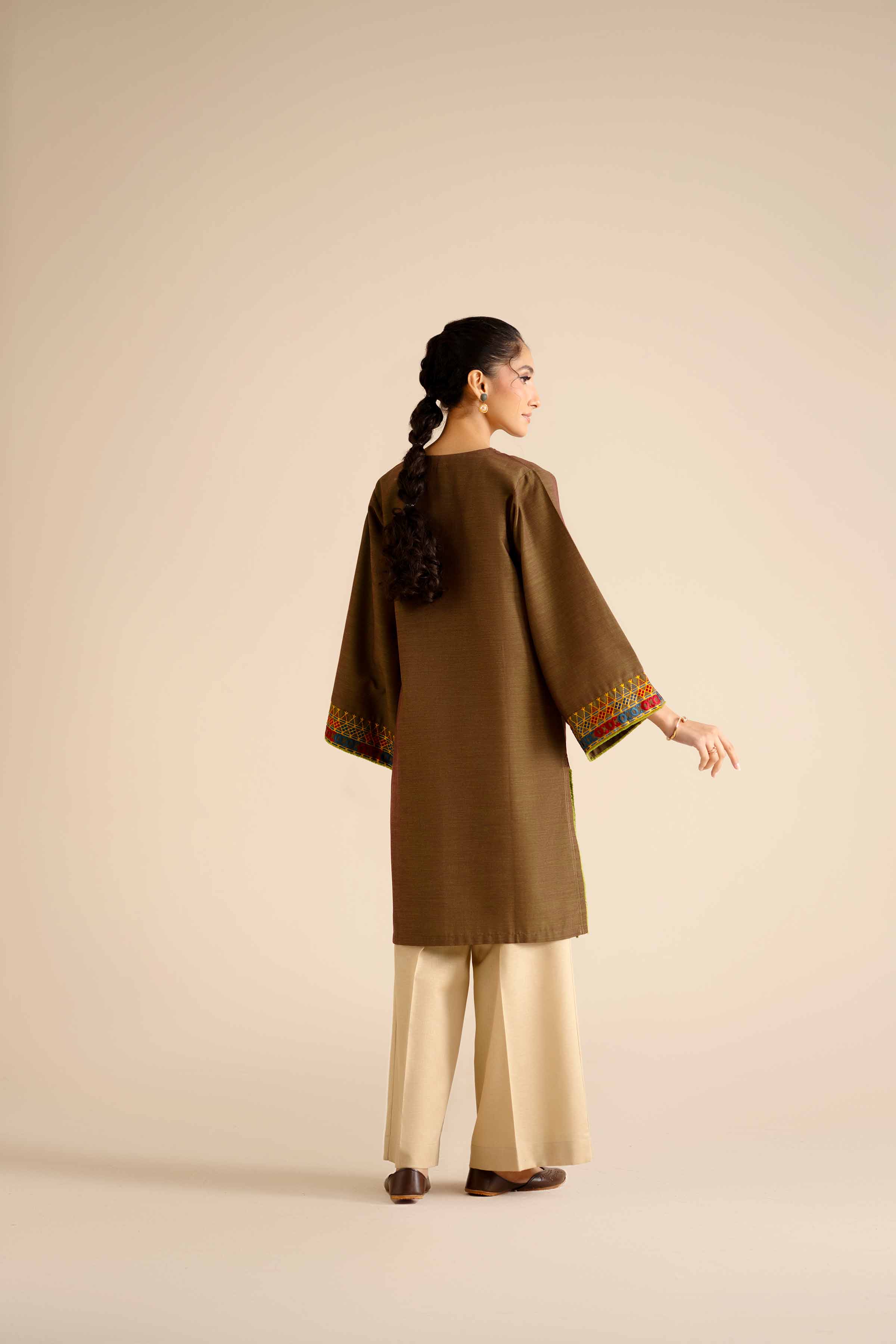 Embroidered Shirt - PW25-571 - Image 3