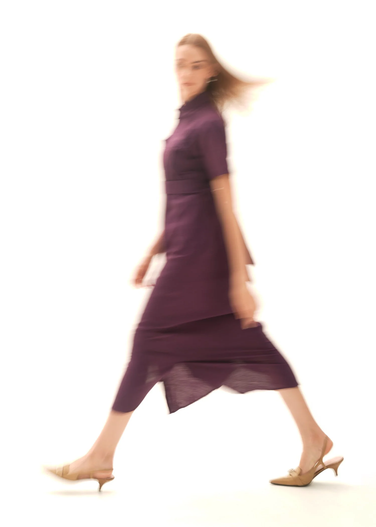 Button Down Linen Blend Dress - KOA - Image 5