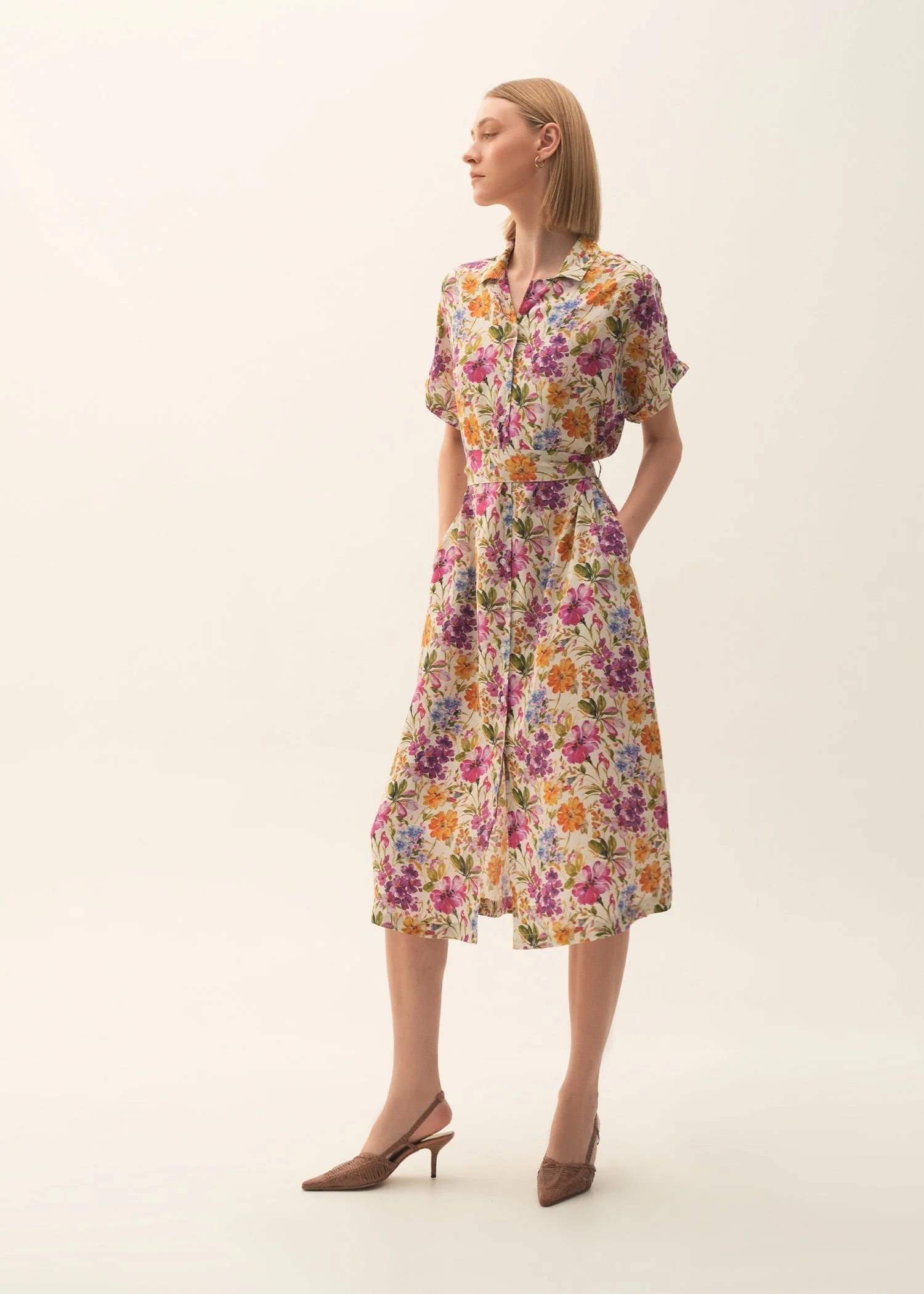 Printed Dress - KOA - Image 3