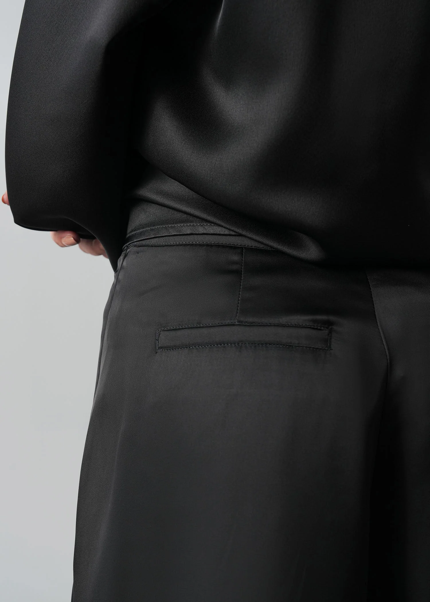 Embellished Satin Pants- WS26-119 - Image 4