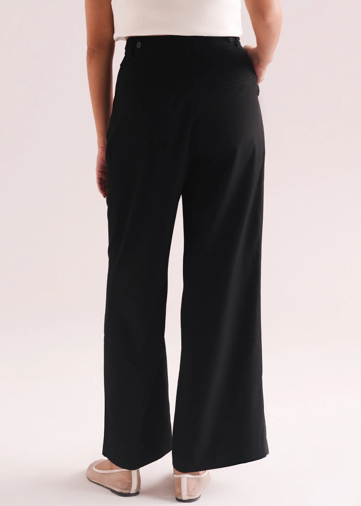 Tailored Pants with Tab Details- WS26-243 - Image 4