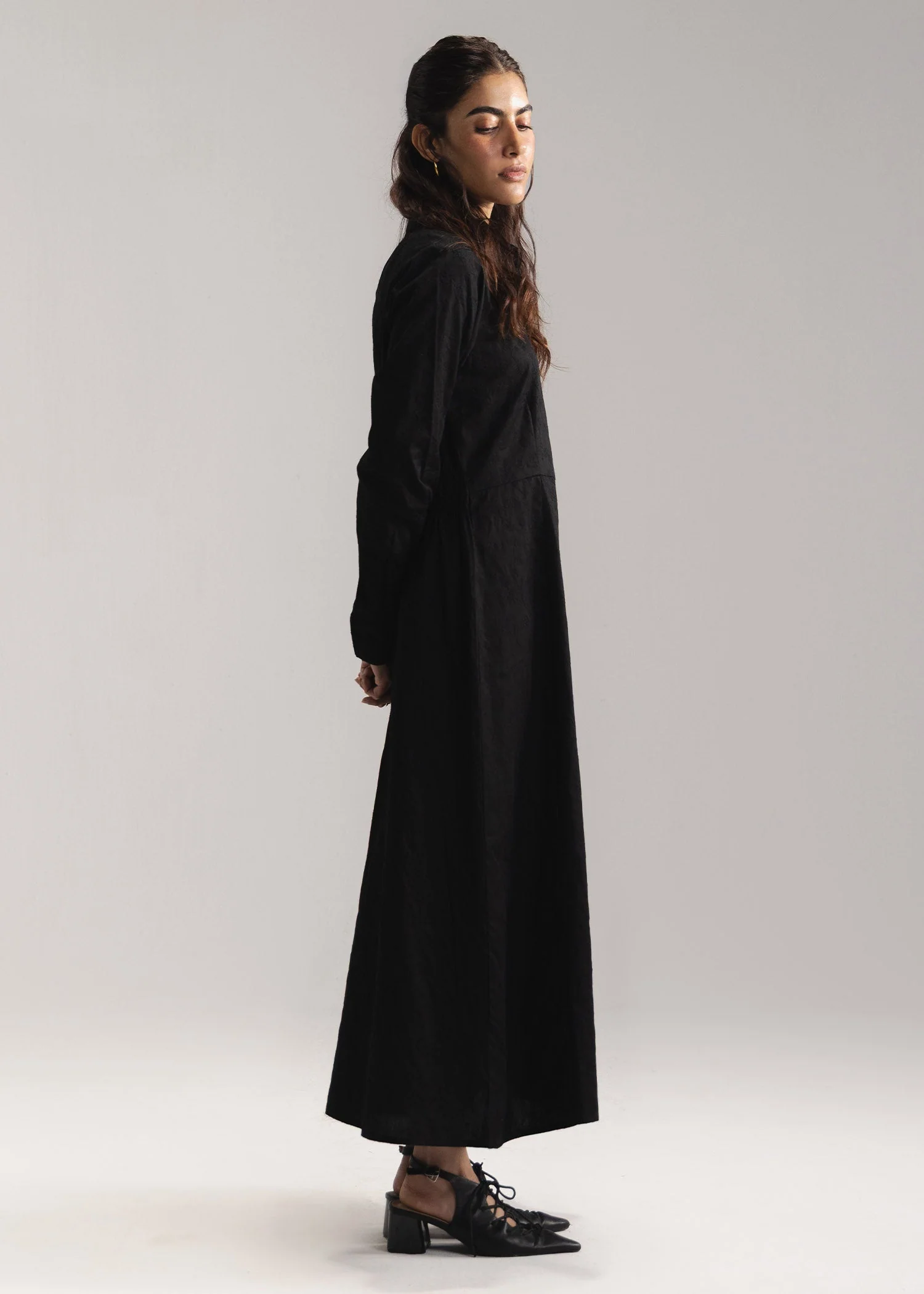 Embroidery Flared Dress- WS26-66 - Image 2