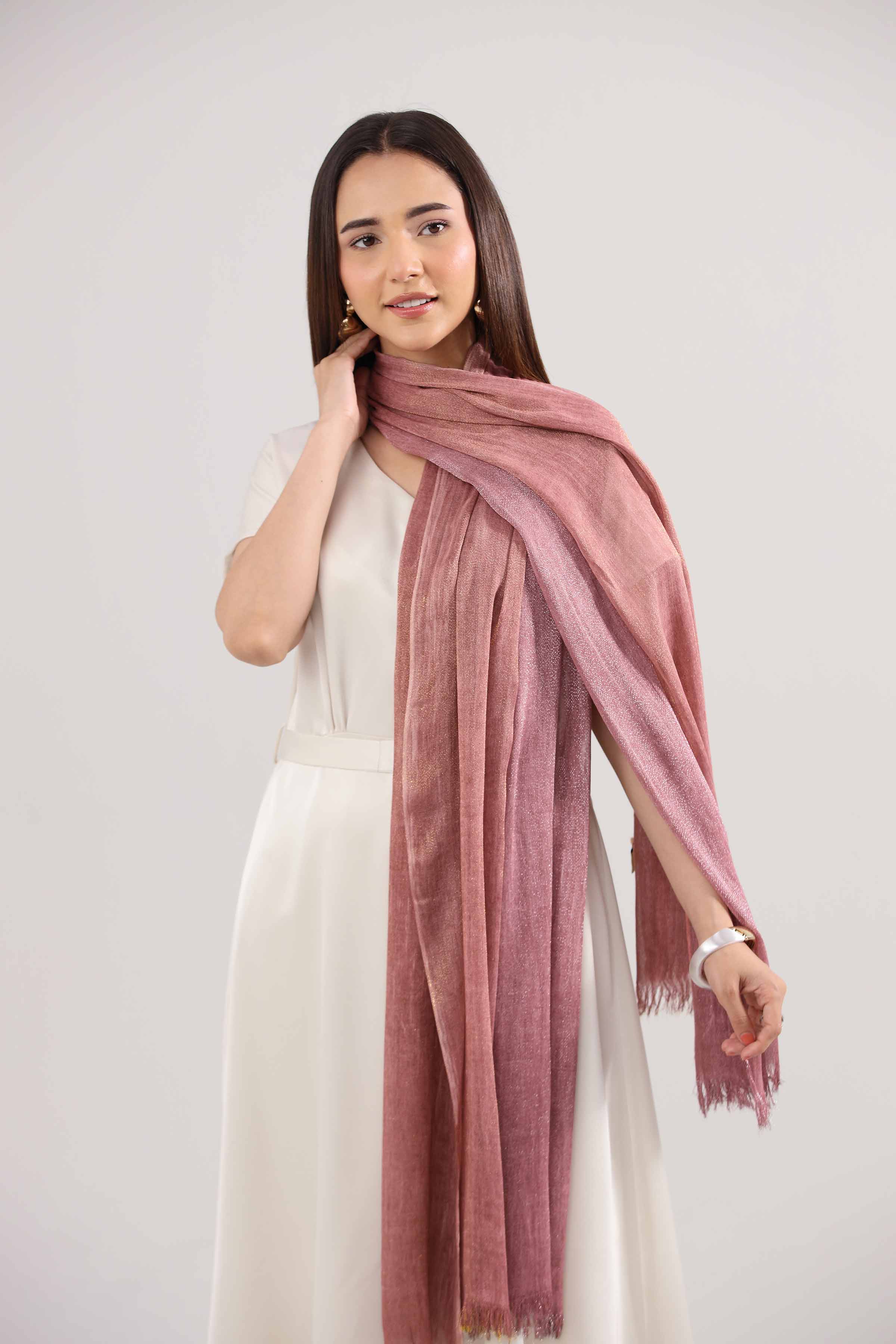 Wine Women Scarf-442352122 - Image 2