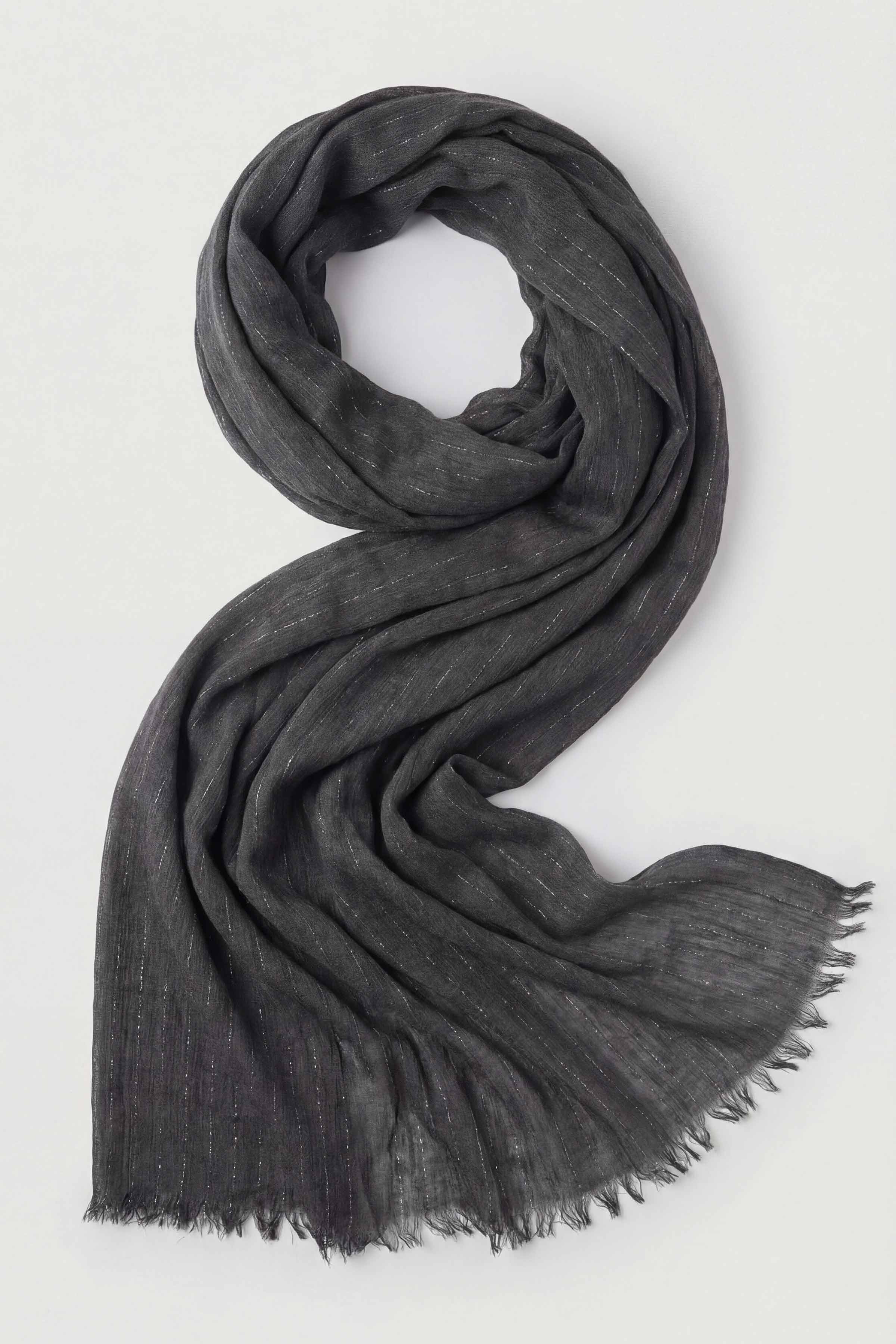 Black Women Scarf-443422103 - Image 4