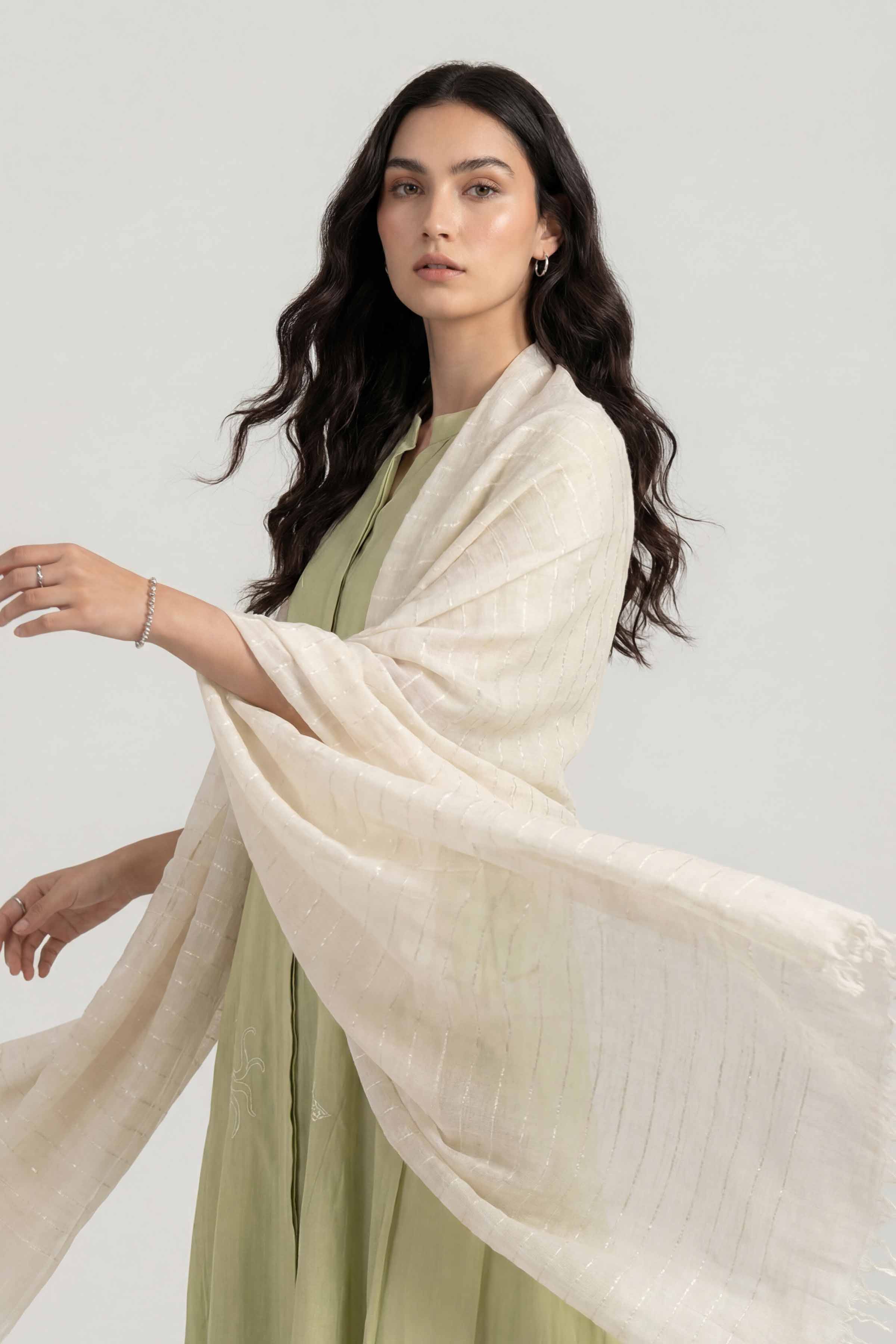 White Women Scarf-447752112 - Image 5